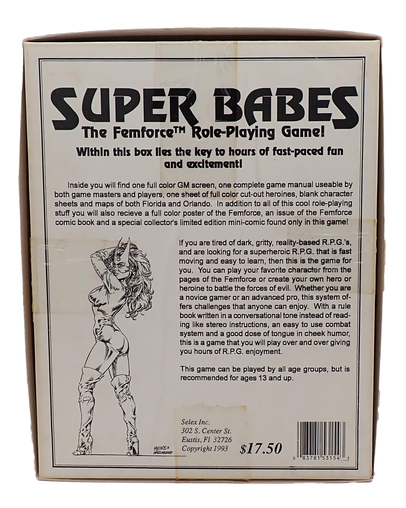SuperBabes: The Femforce Role-Playing Game [Pre-Owned RPG]