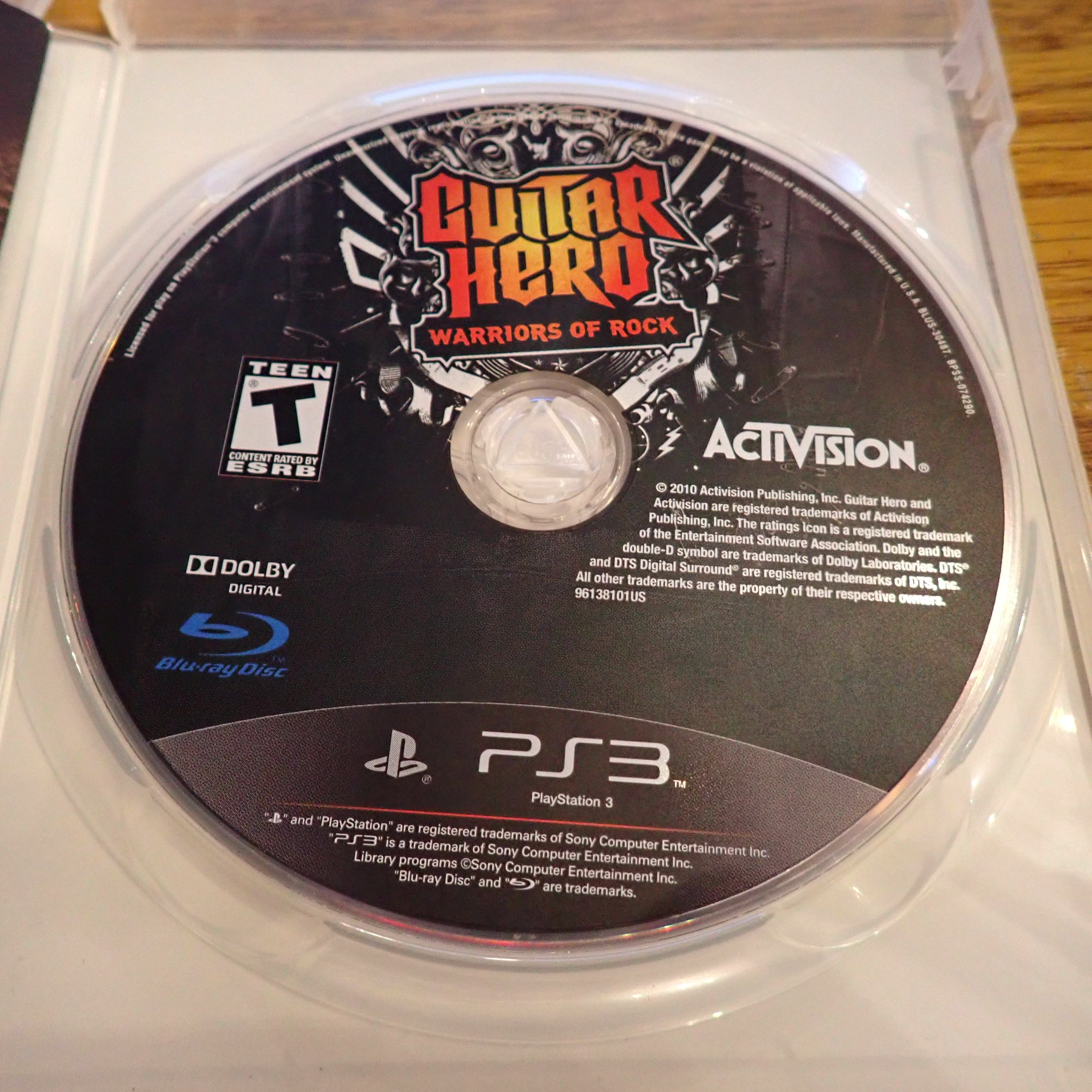 Guitar Hero Warriors of Rock - PS3