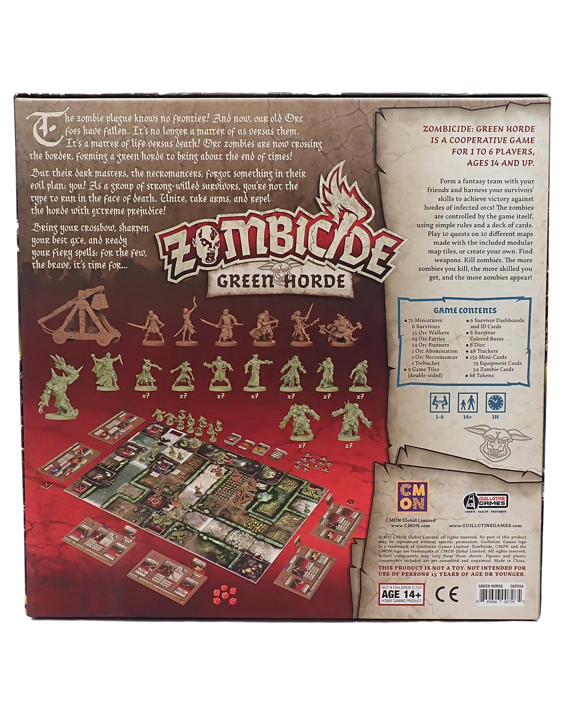 Zombicide: Green Horde [Pre-Owned Board Game]