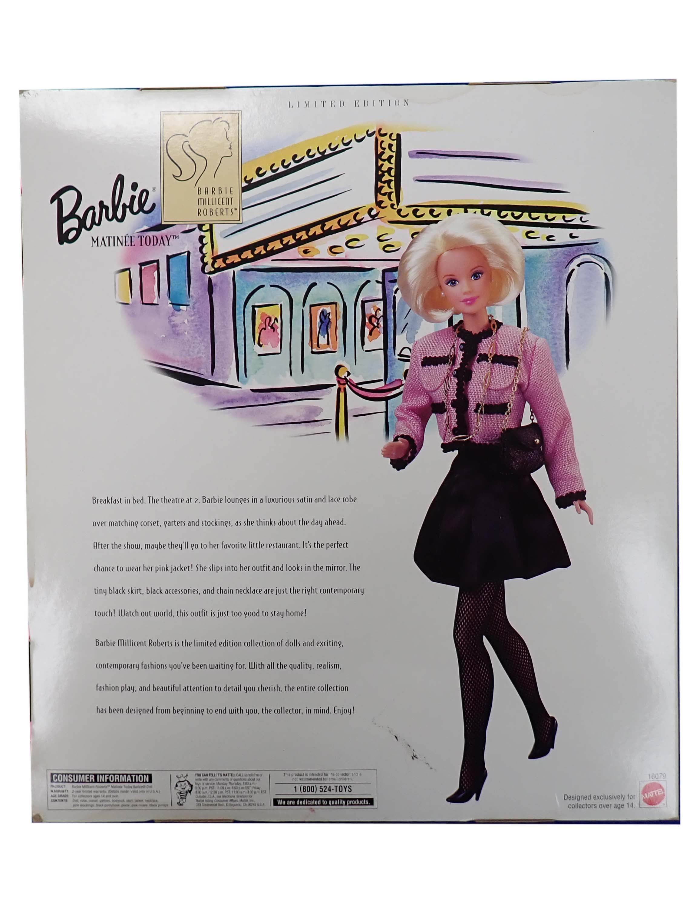 1996 Matinee Today Millicent Roberts Limited Edition Barbie [Pre-Owned]