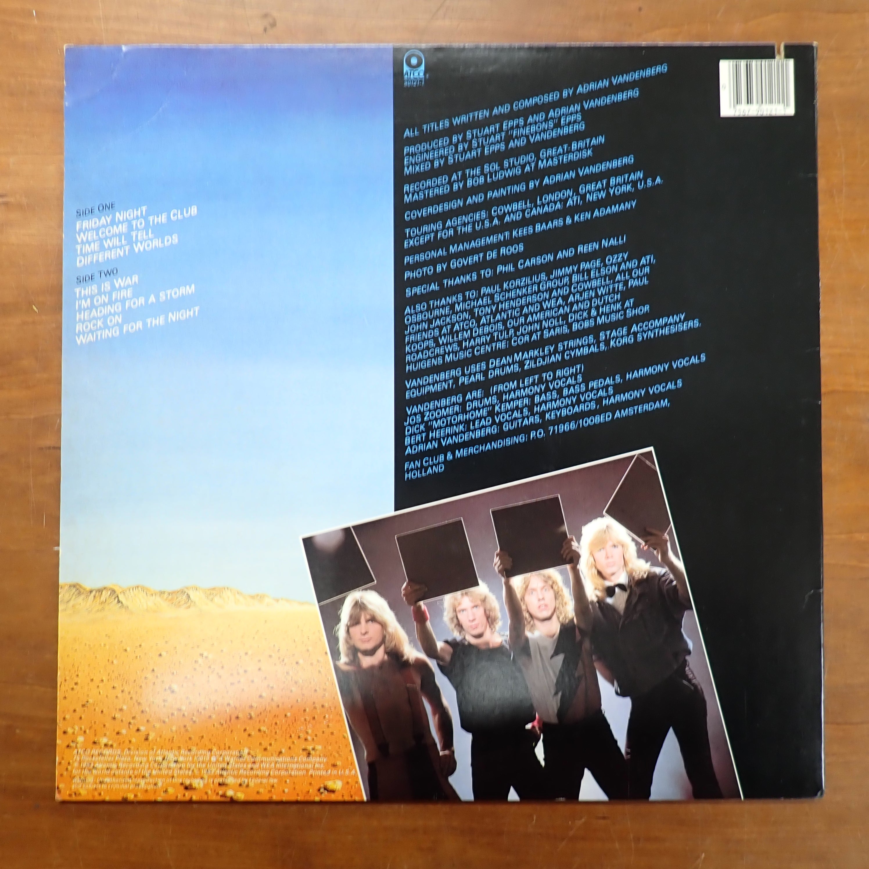 Vandenberg - Heading For A Storm