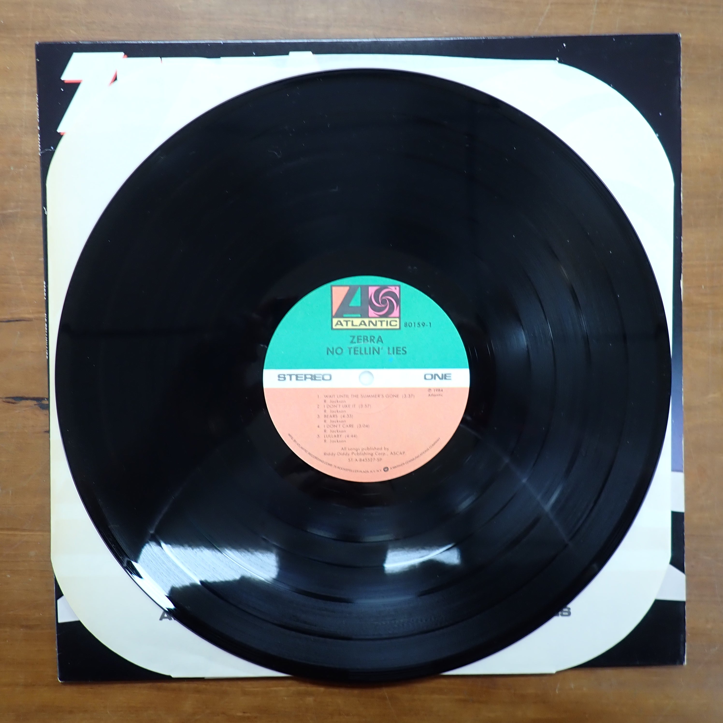 Zebra - No Tellin' Lies