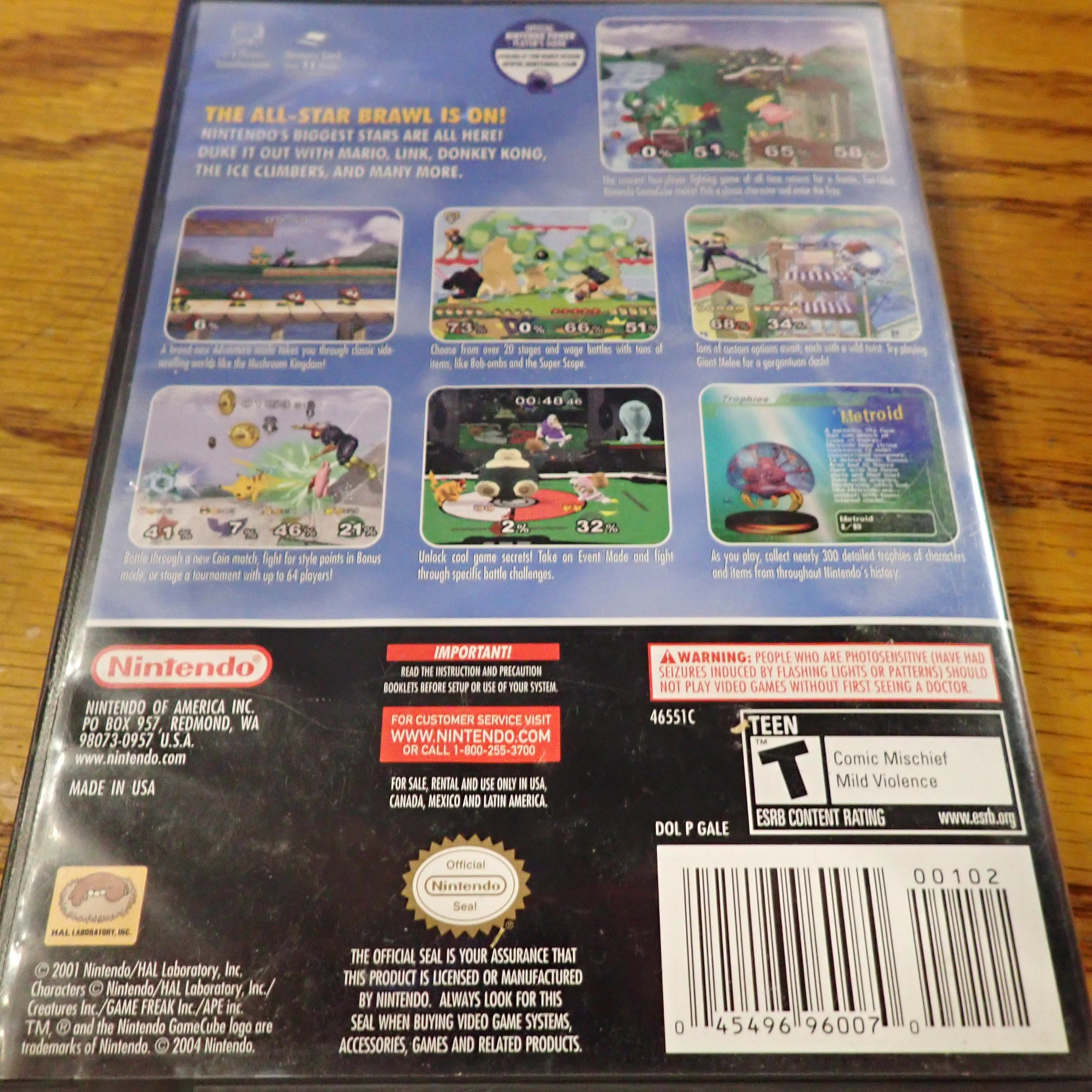 Super Smash Bros. Melee(Best Seller ver) - GC