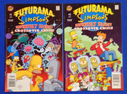 Futurama Simpsons Crossover Crisis Vol. 1 #1-2 (2002)
