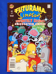 Futurama Simpsons Crossover Crisis Vol. 1 #1-2 (2002)