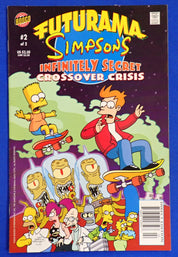 Futurama Simpsons Crossover Crisis Vol. 1 #1-2 (2002)