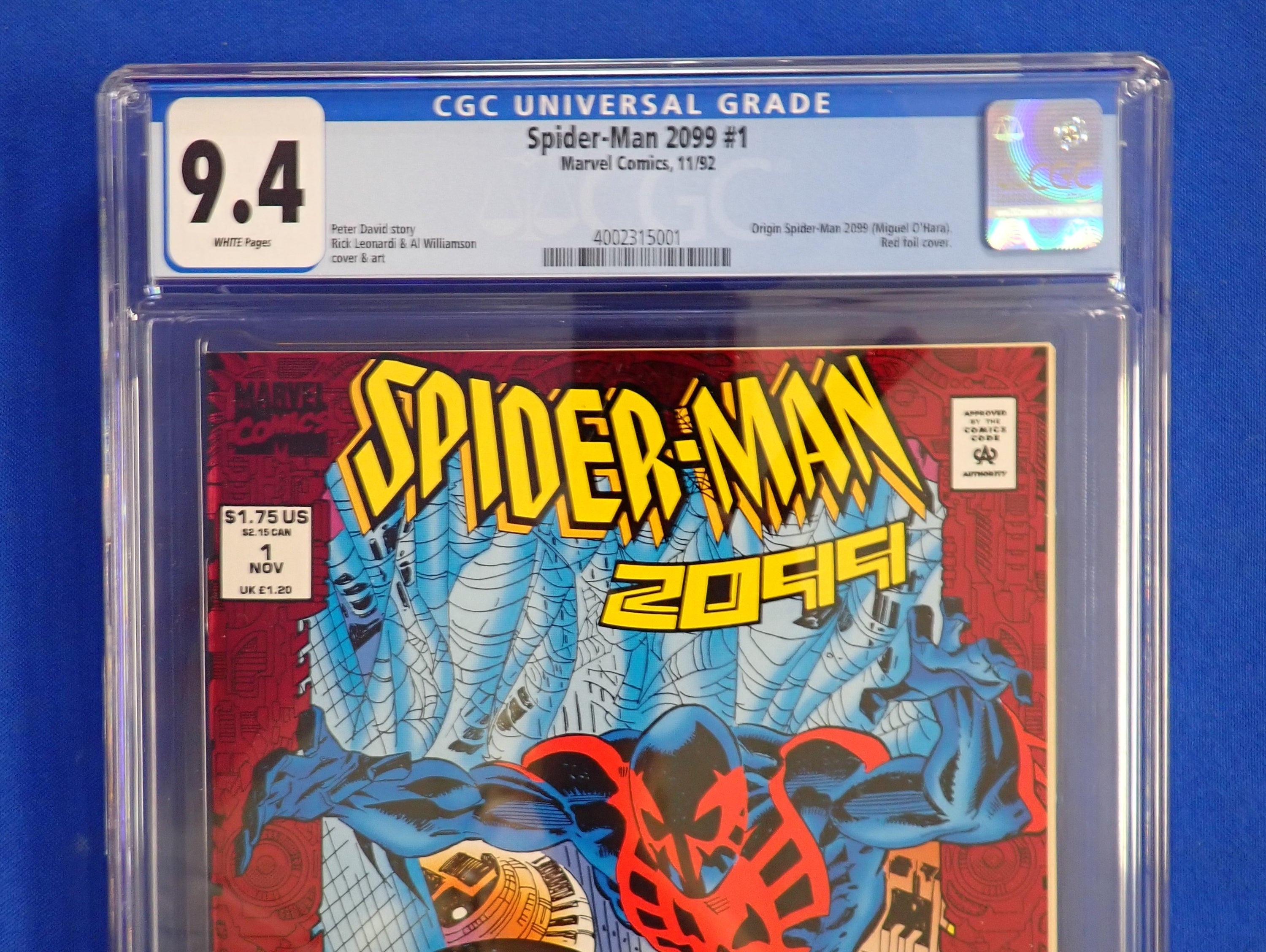 Spider-Man #1 2099 (1992) CGC 9.4