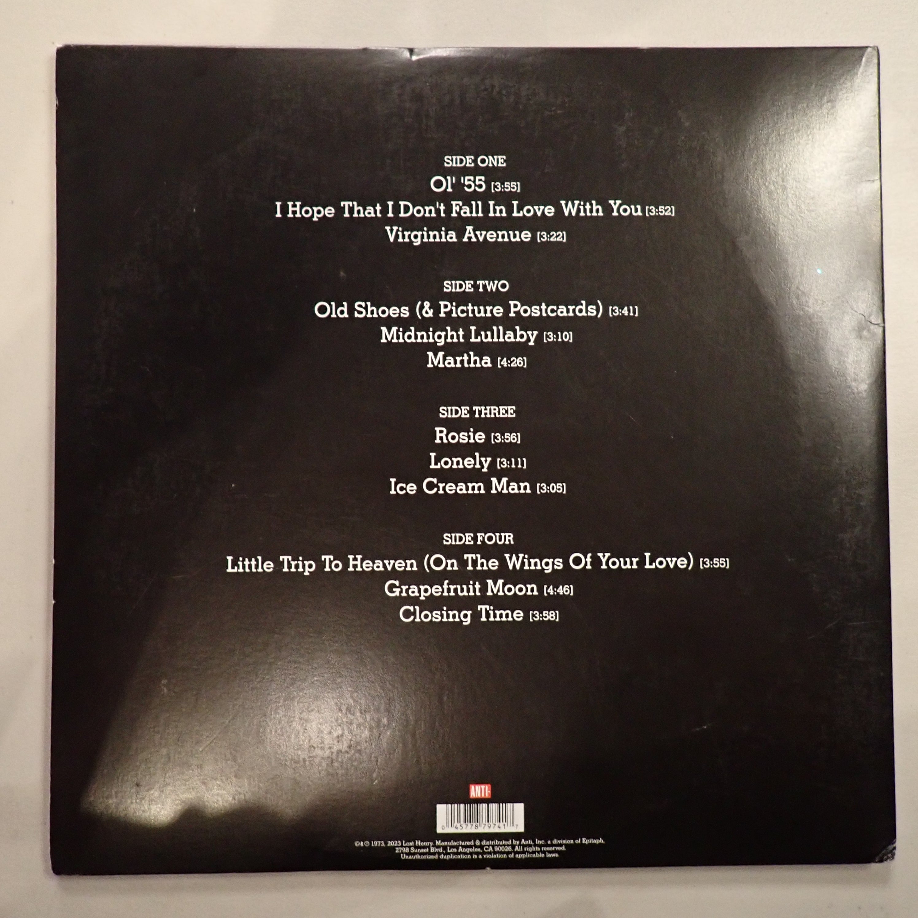 Tom Waits - Closing Time