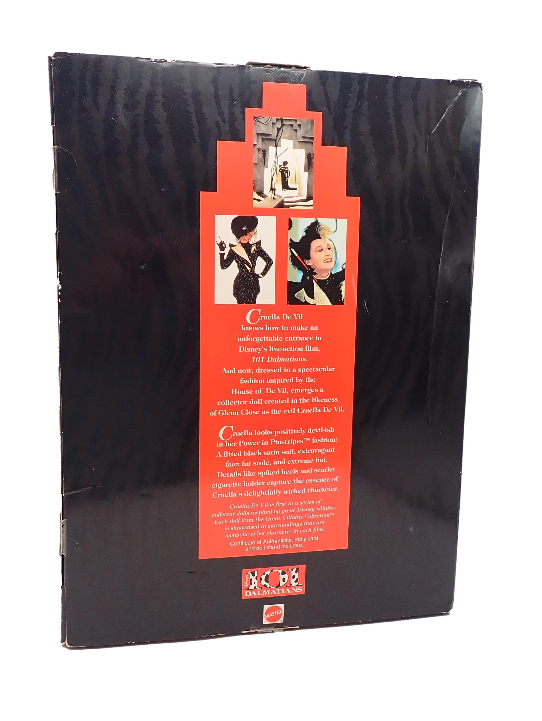 1996 "Power in Pinstripes" Cruella de Vil - Great Villains Collection (Pre-Owned)