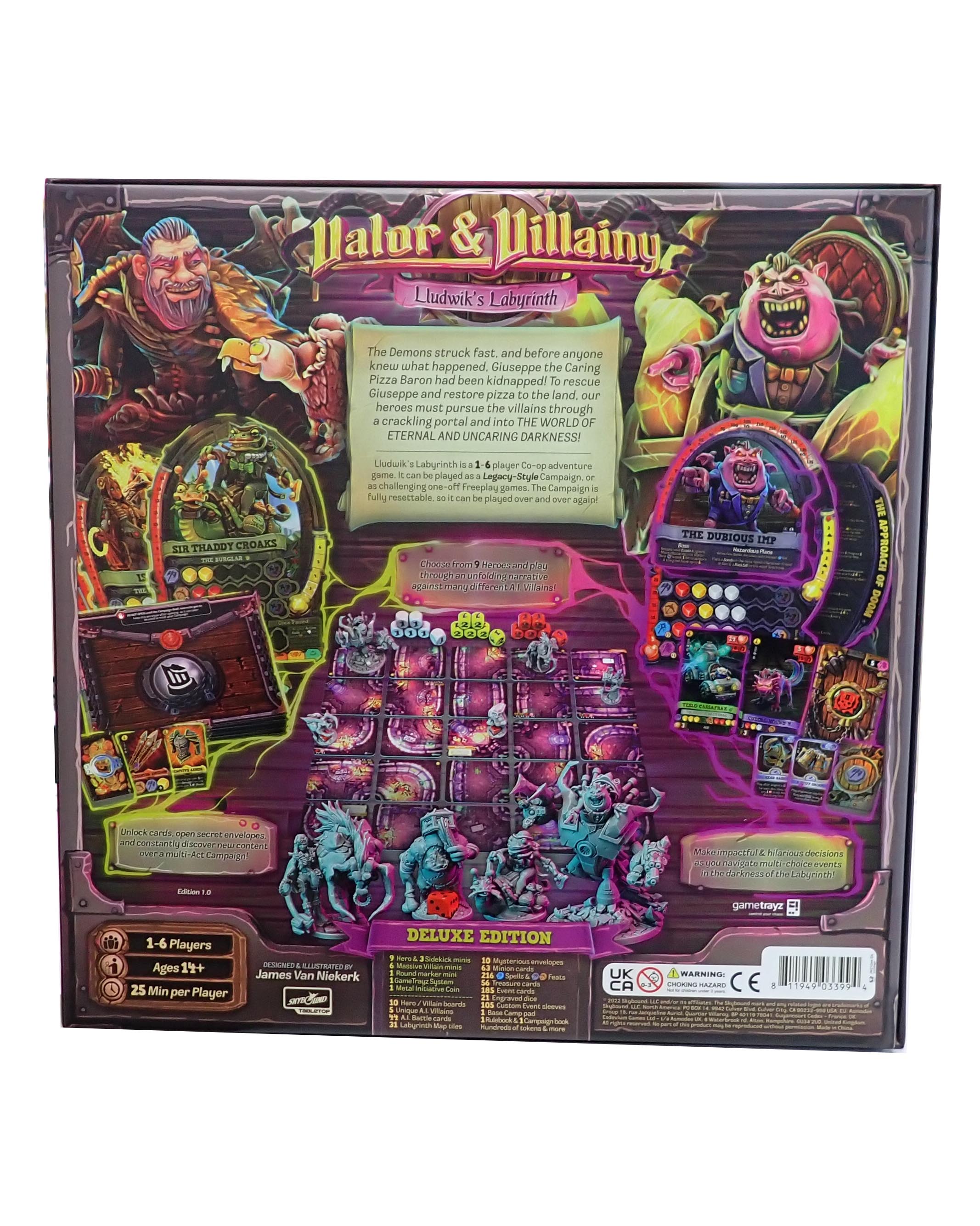 Valor & Villainy Lludwik's Labyrinth Deluxe Edition [Pre-Owned]