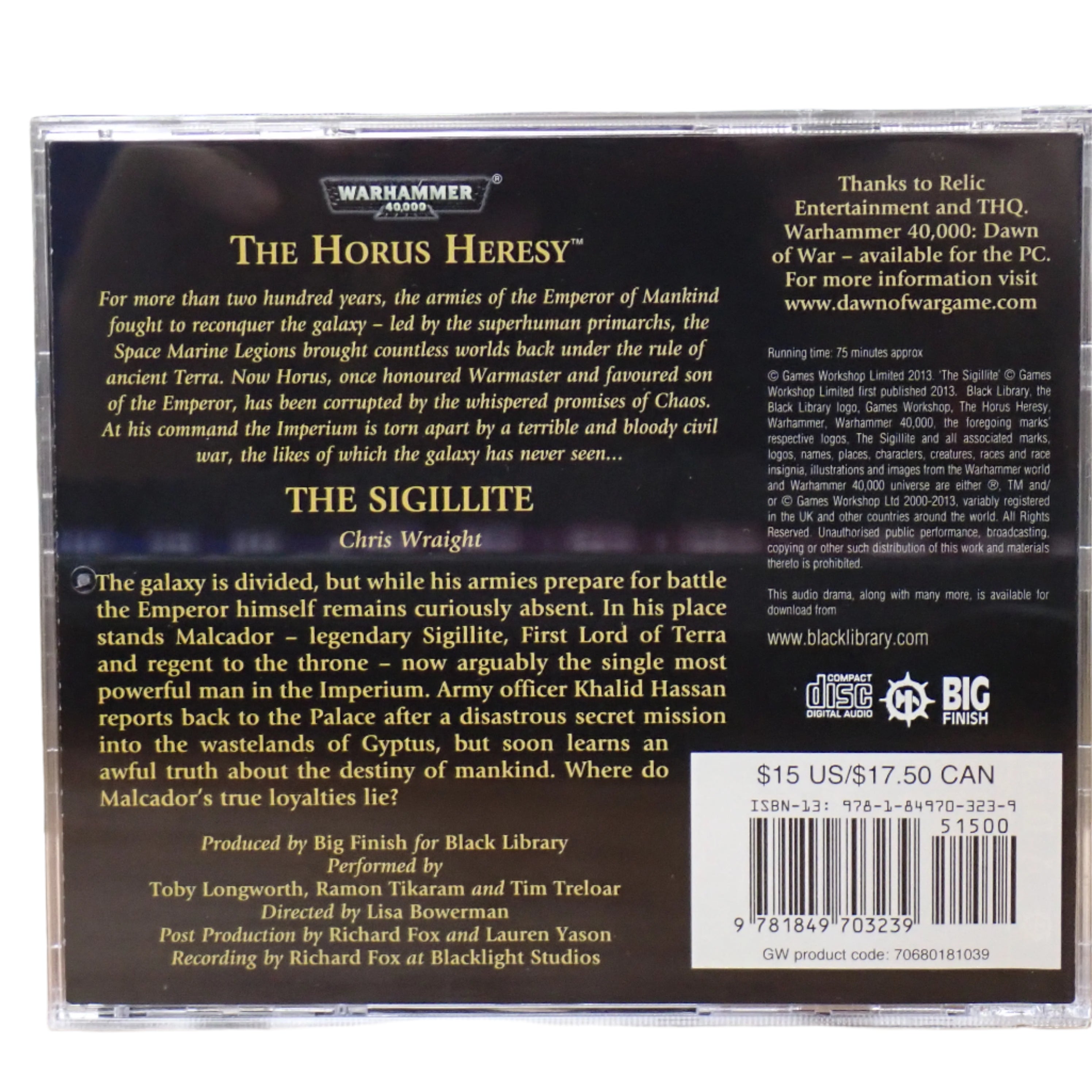 The Horus Heresy: The Sigillite - Audiobook