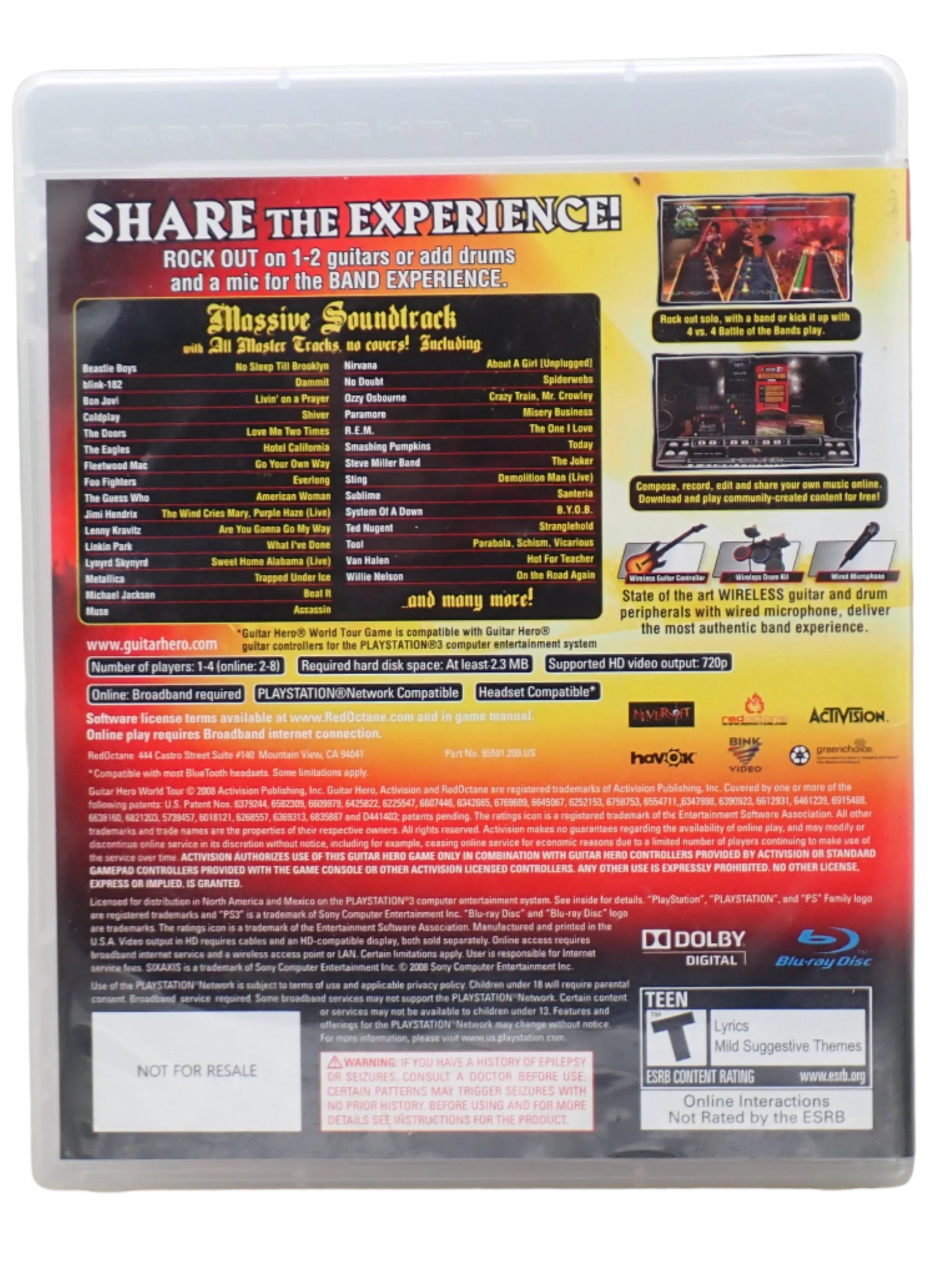 Guitar Hero World Tour - PS3