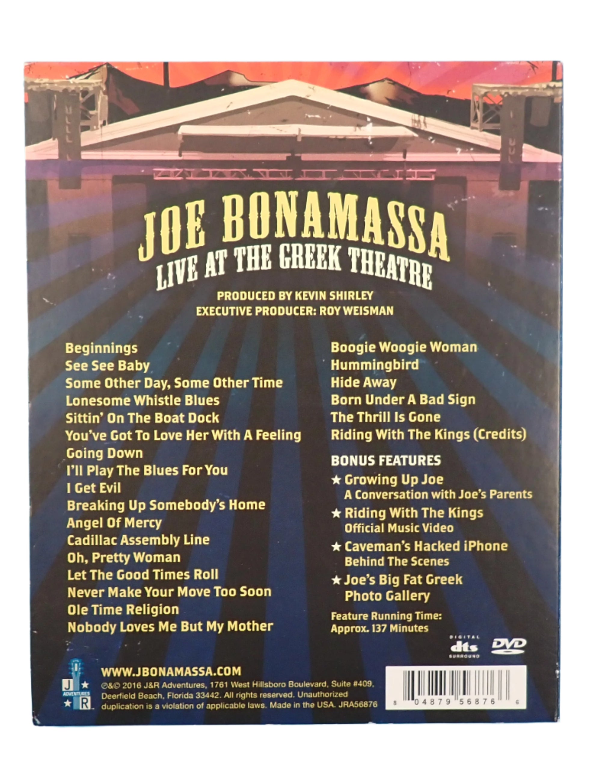 Joe Bonamassa Live at the Greek Theater - DVD