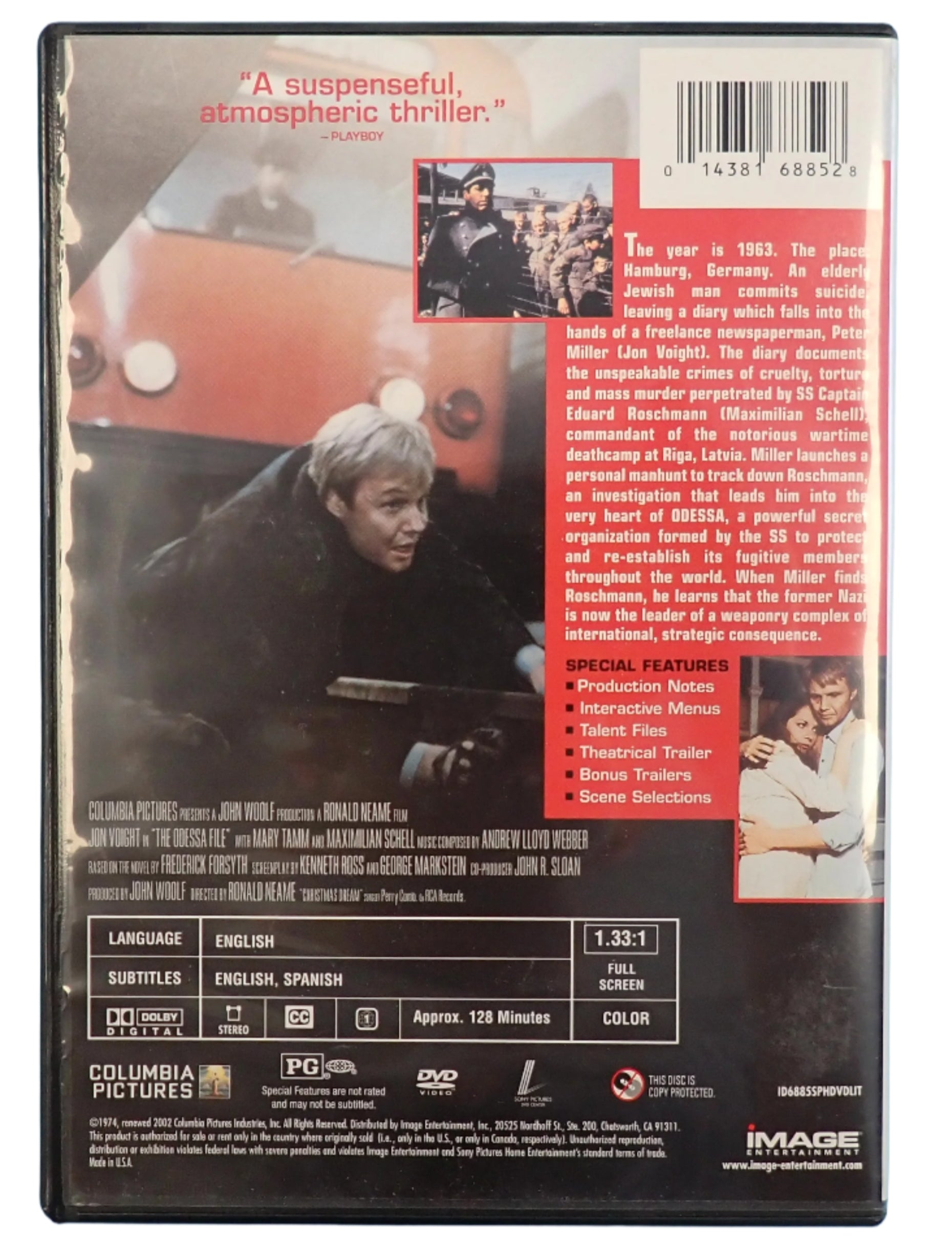 The Odessa File - DVD