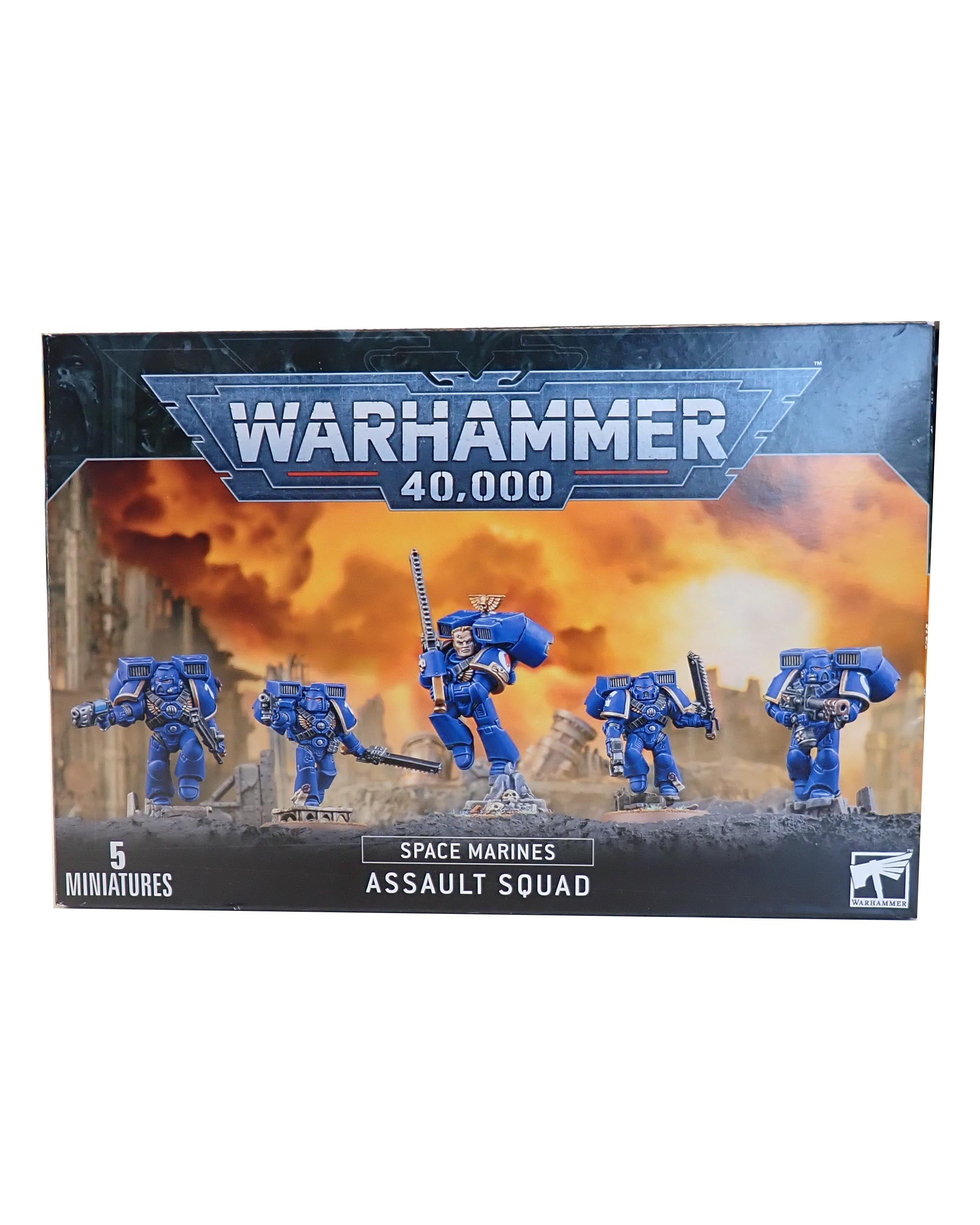 Space Marines Assault Squad [Pre-Owned Miniatures]