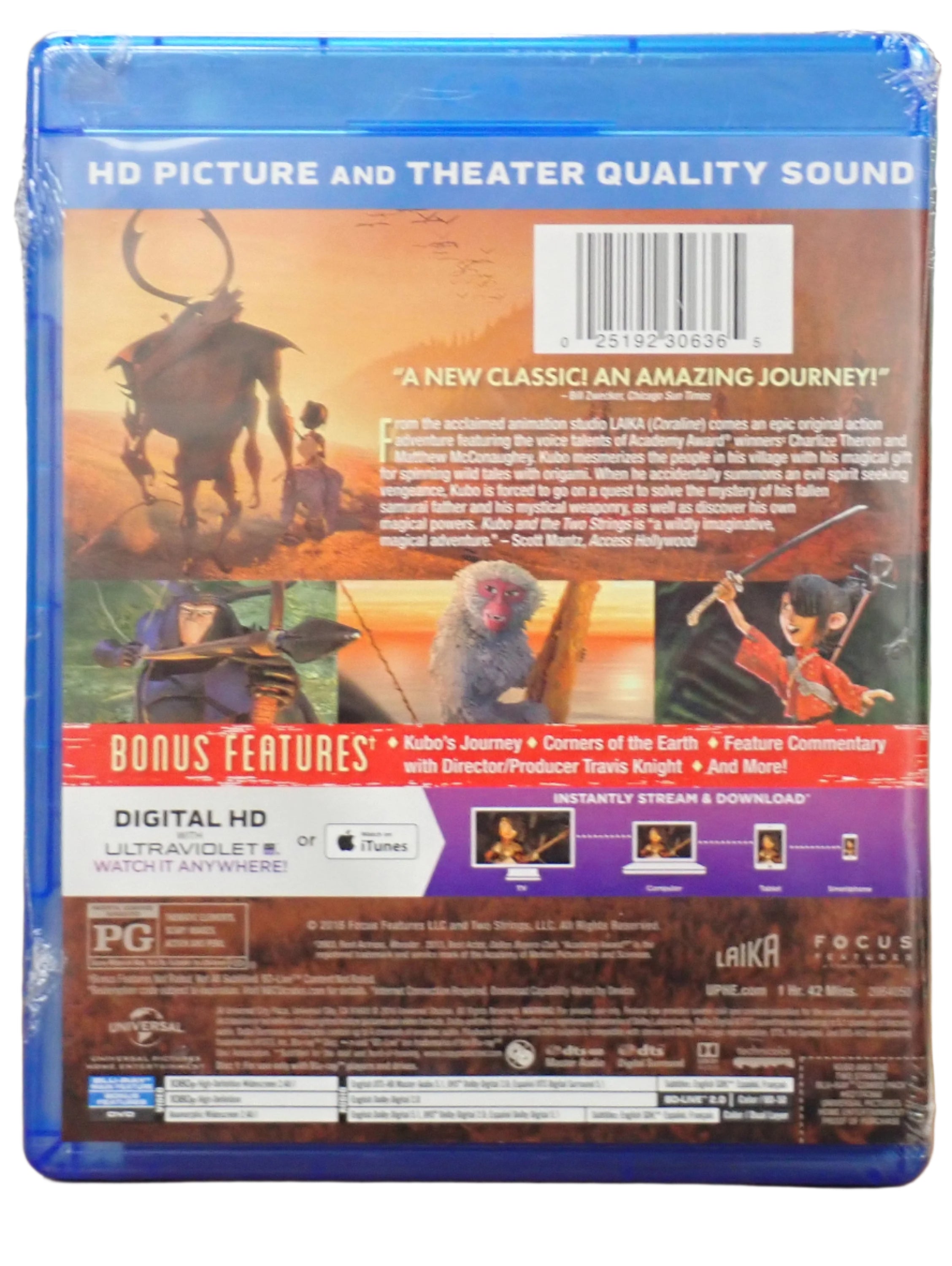 Kubo and the Two Strings - Blu-ray