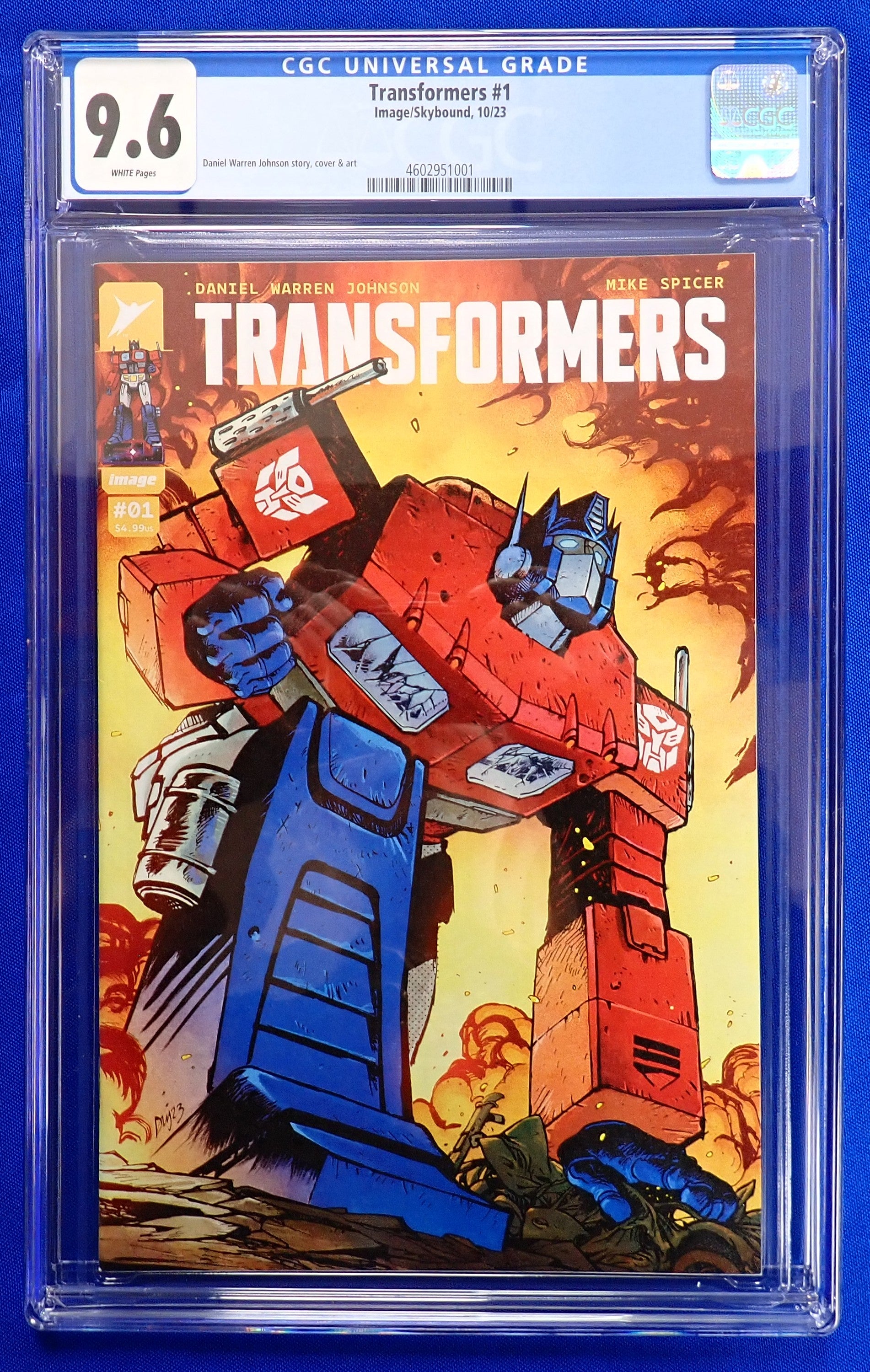 Transformers #1 (2023) - CGC 9.6