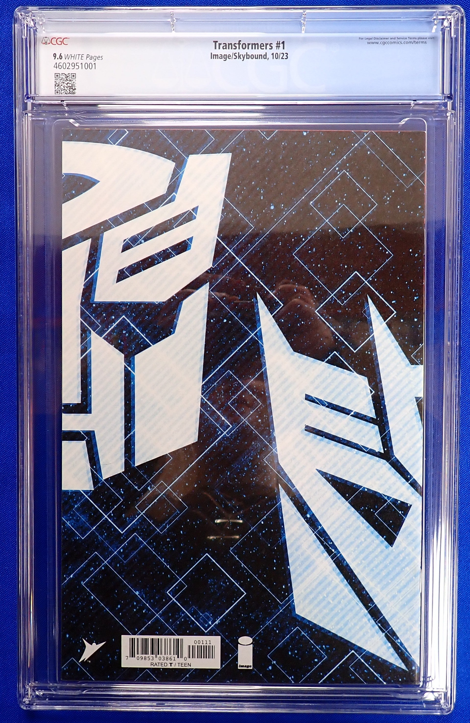Transformers #1 (2023) - CGC 9.6