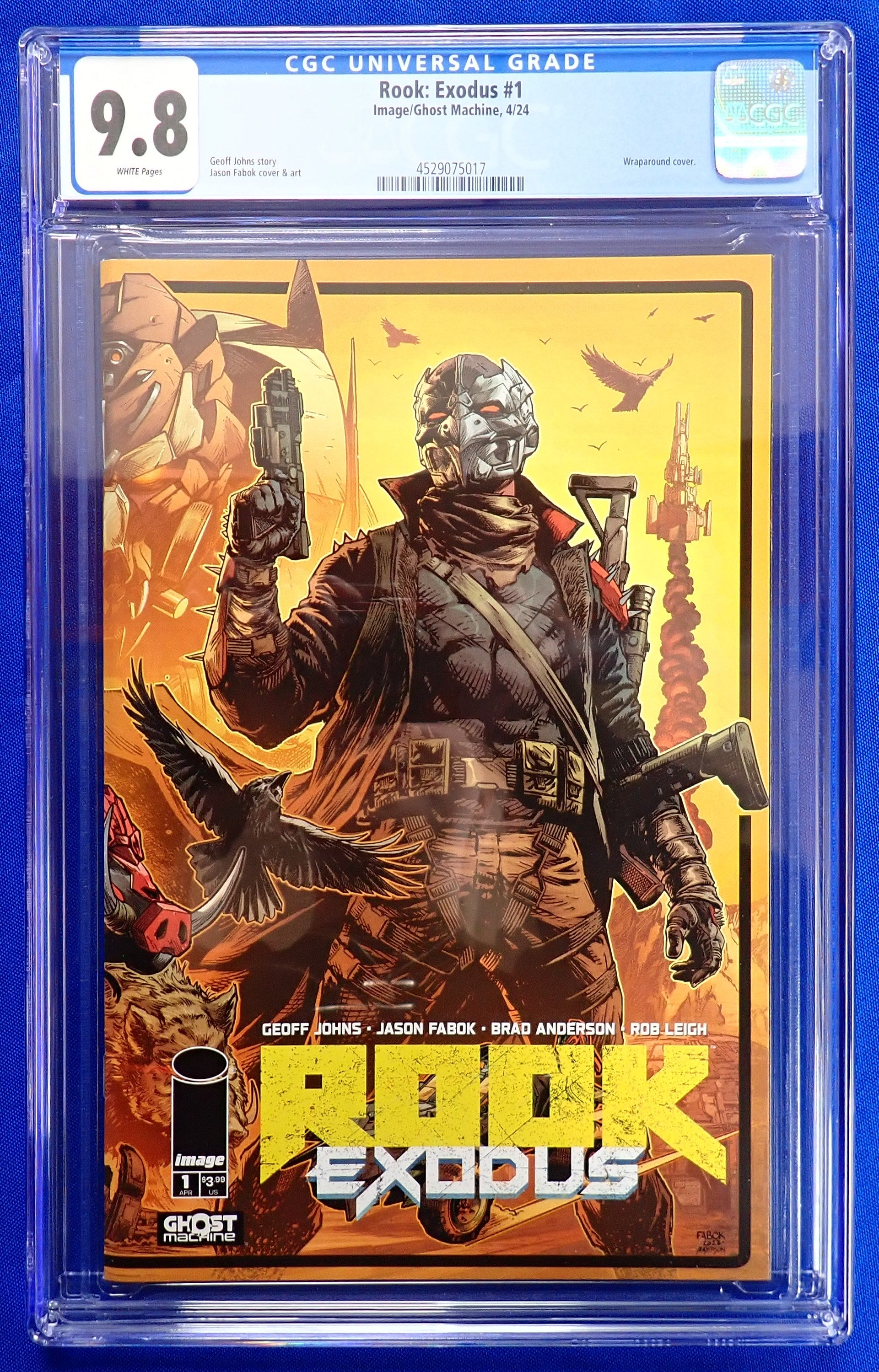 Rook: Exodus #1 (2024) - CGC 9.8 - Wraparound Cover