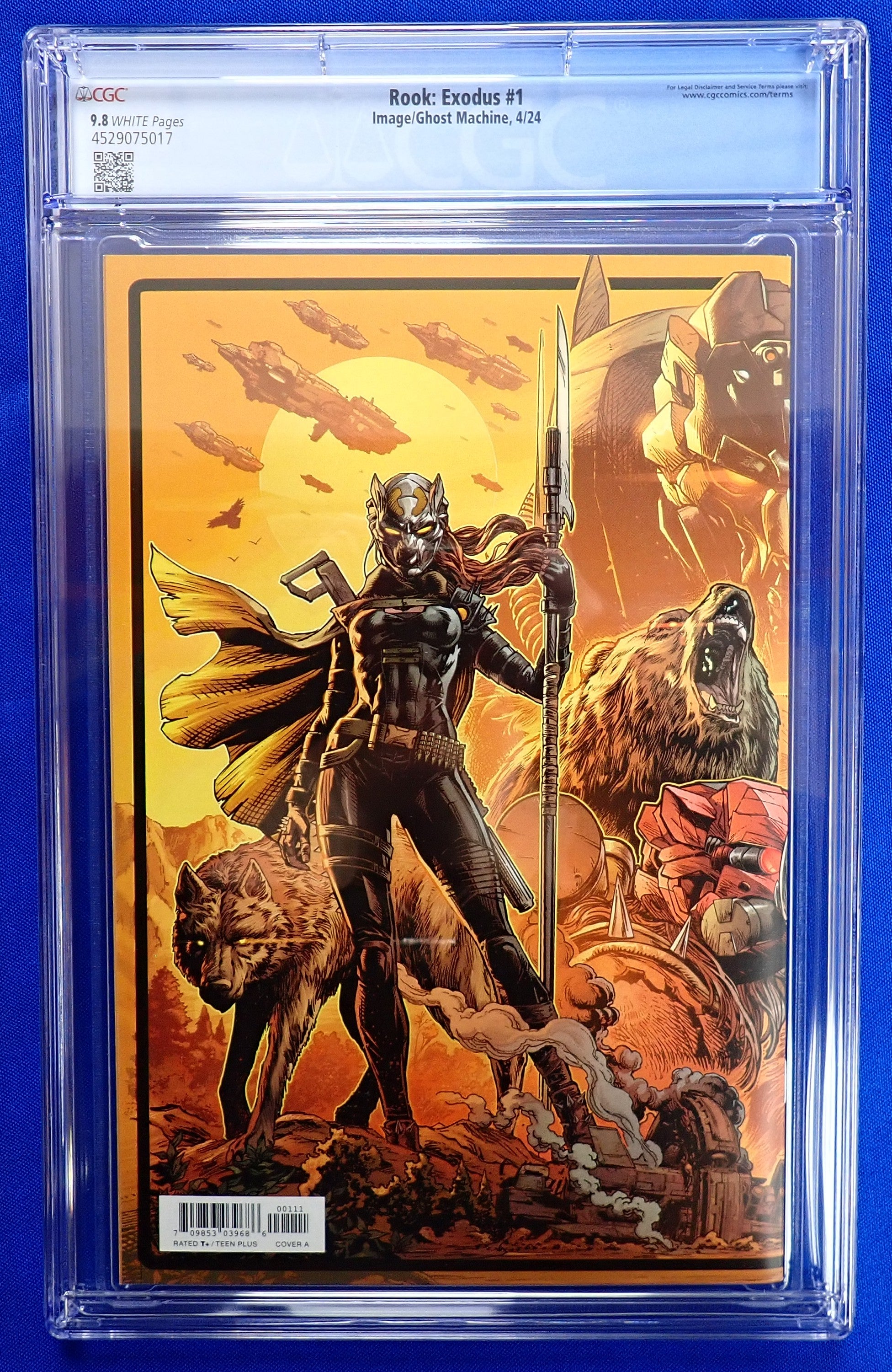 Rook: Exodus #1 (2024) - CGC 9.8 - Wraparound Cover