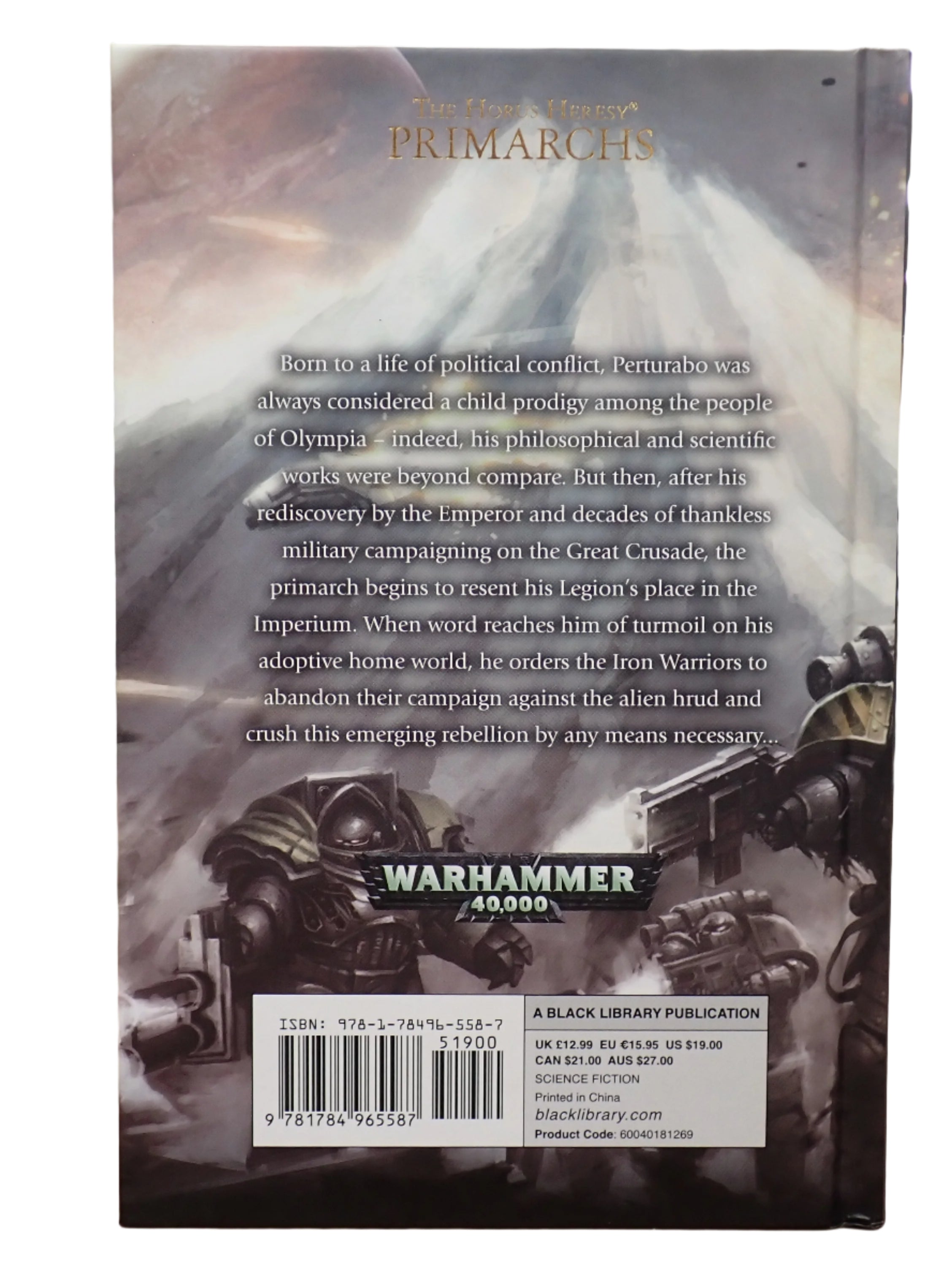 Warhammer - Perturabo: The Hammer of Olympia (HB) (HC)