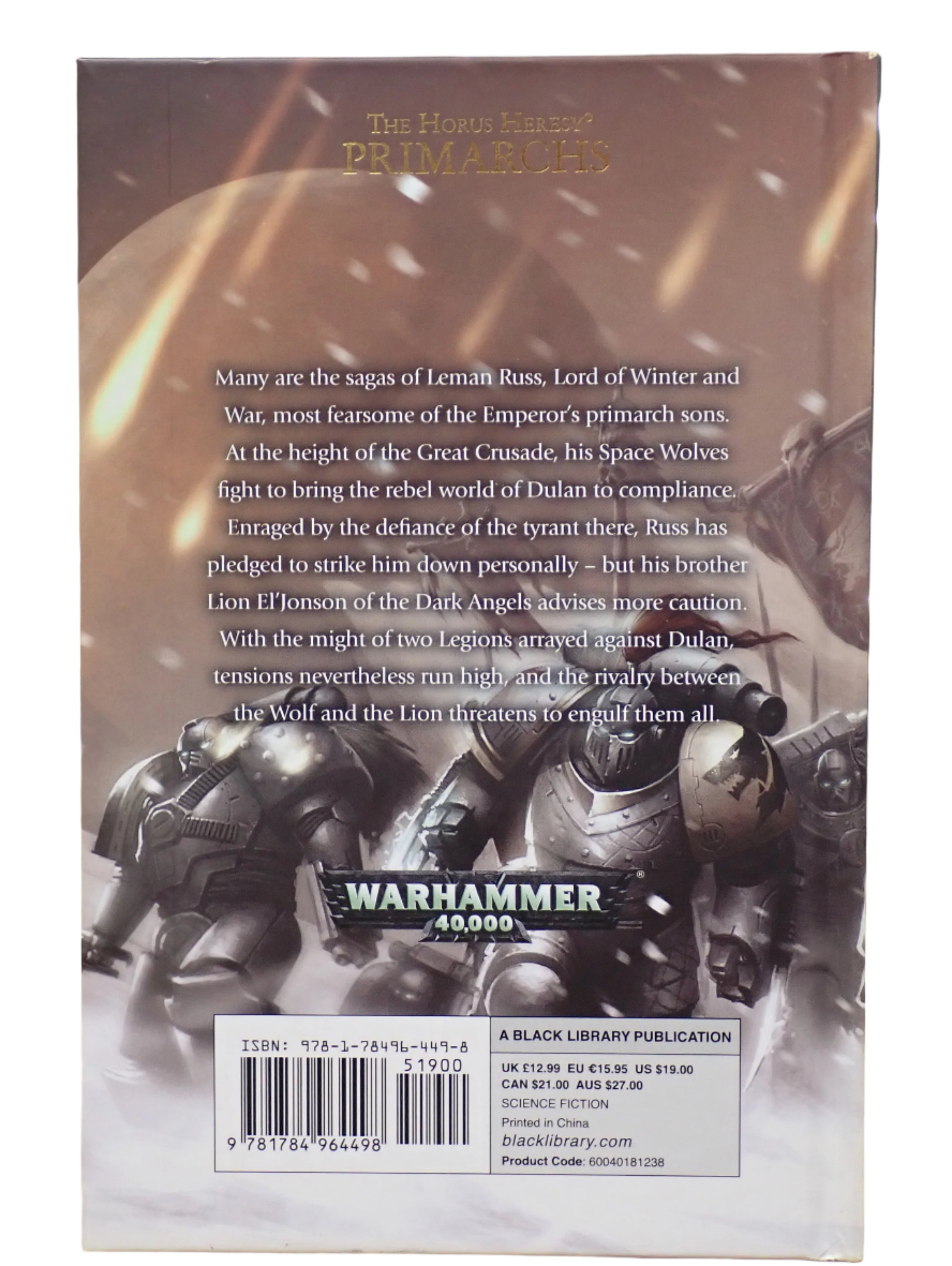 Warhammer - Leman Russ: The Great Wolf (HB)