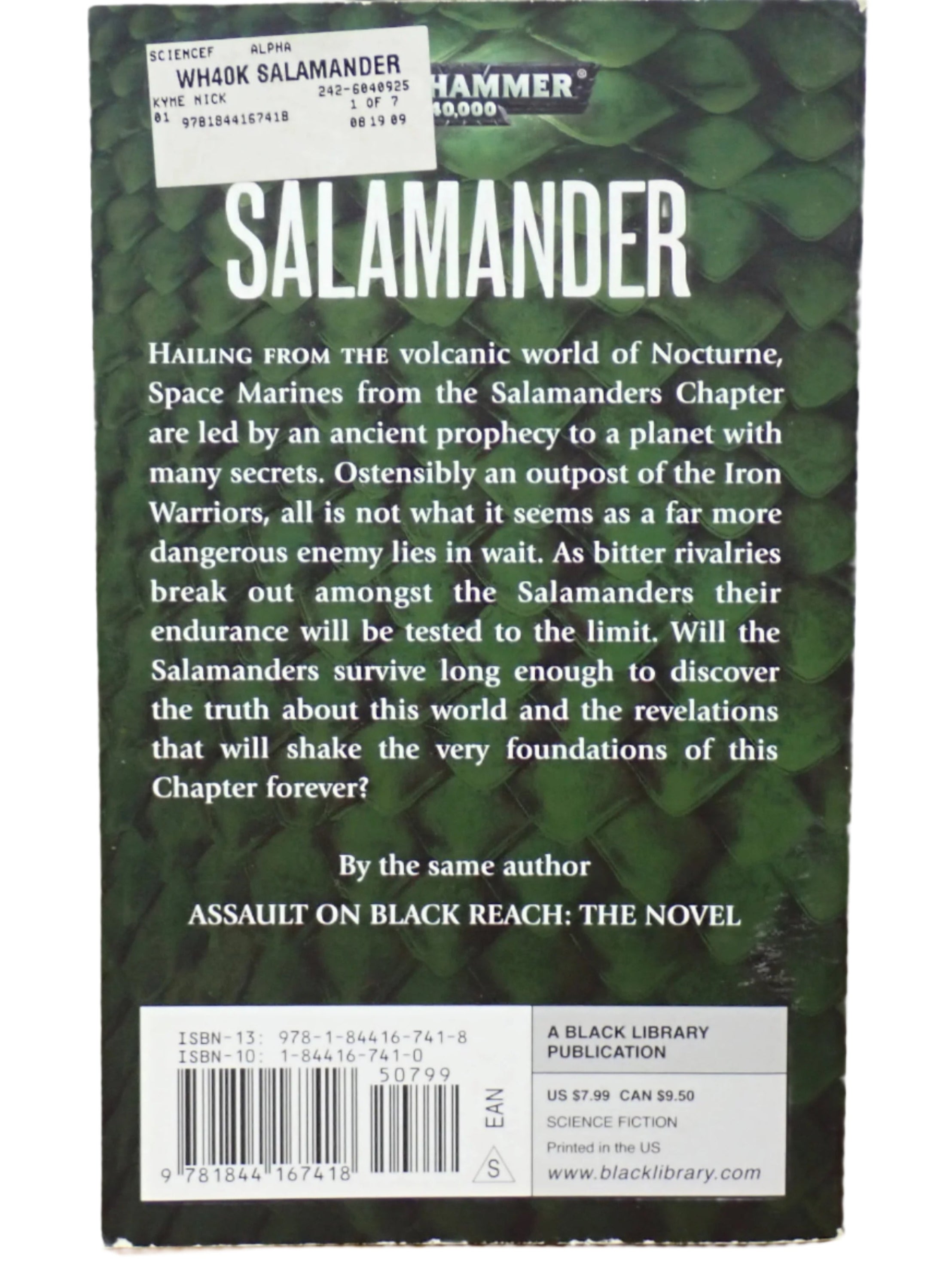 Warhammer - Salamander (MMPB)