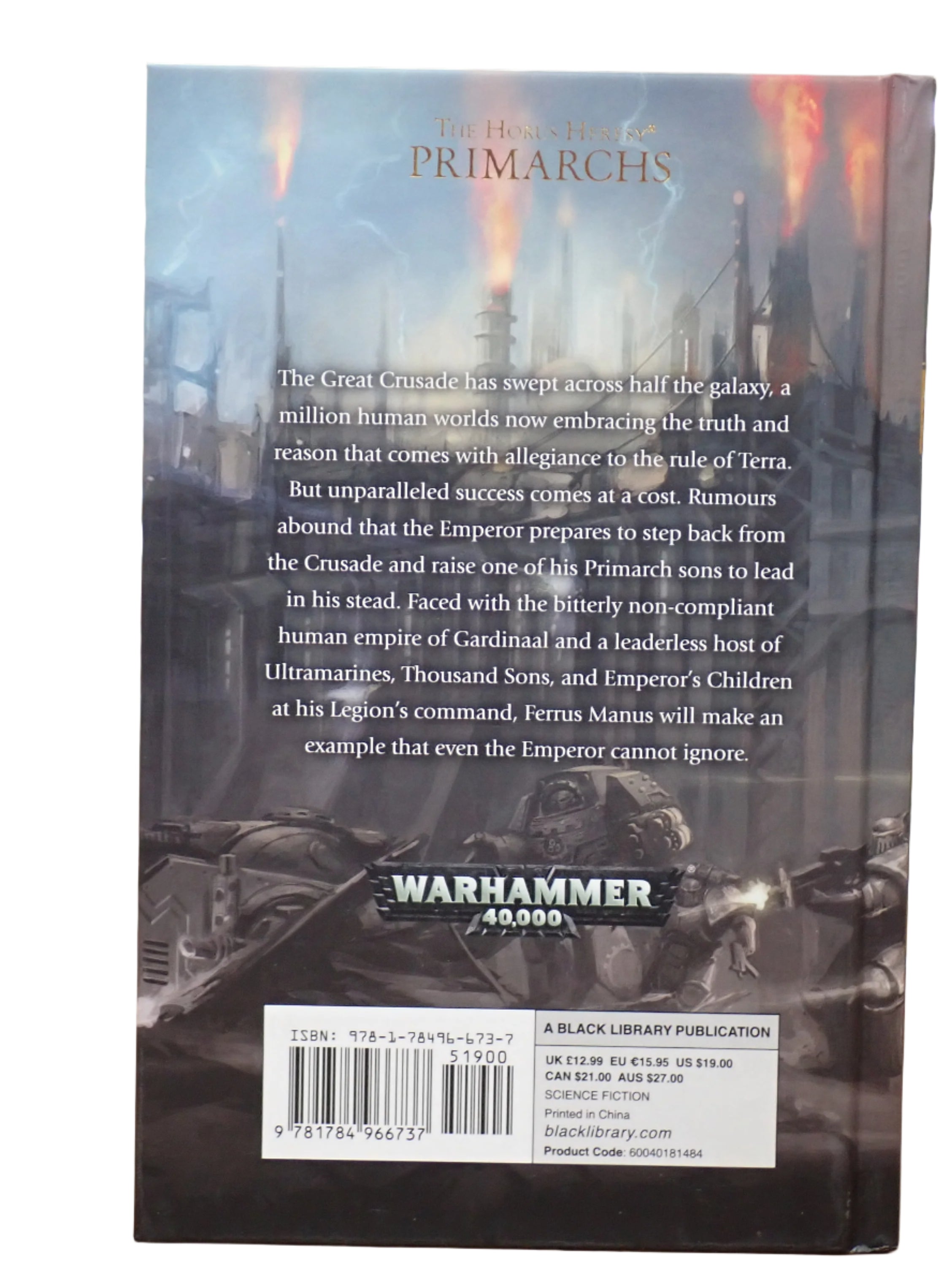 Warhammer - Ferrus Manus: Gorgon of Medusa (HB)