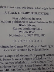 Warhammer - Ferrus Manus: Gorgon of Medusa (HB)