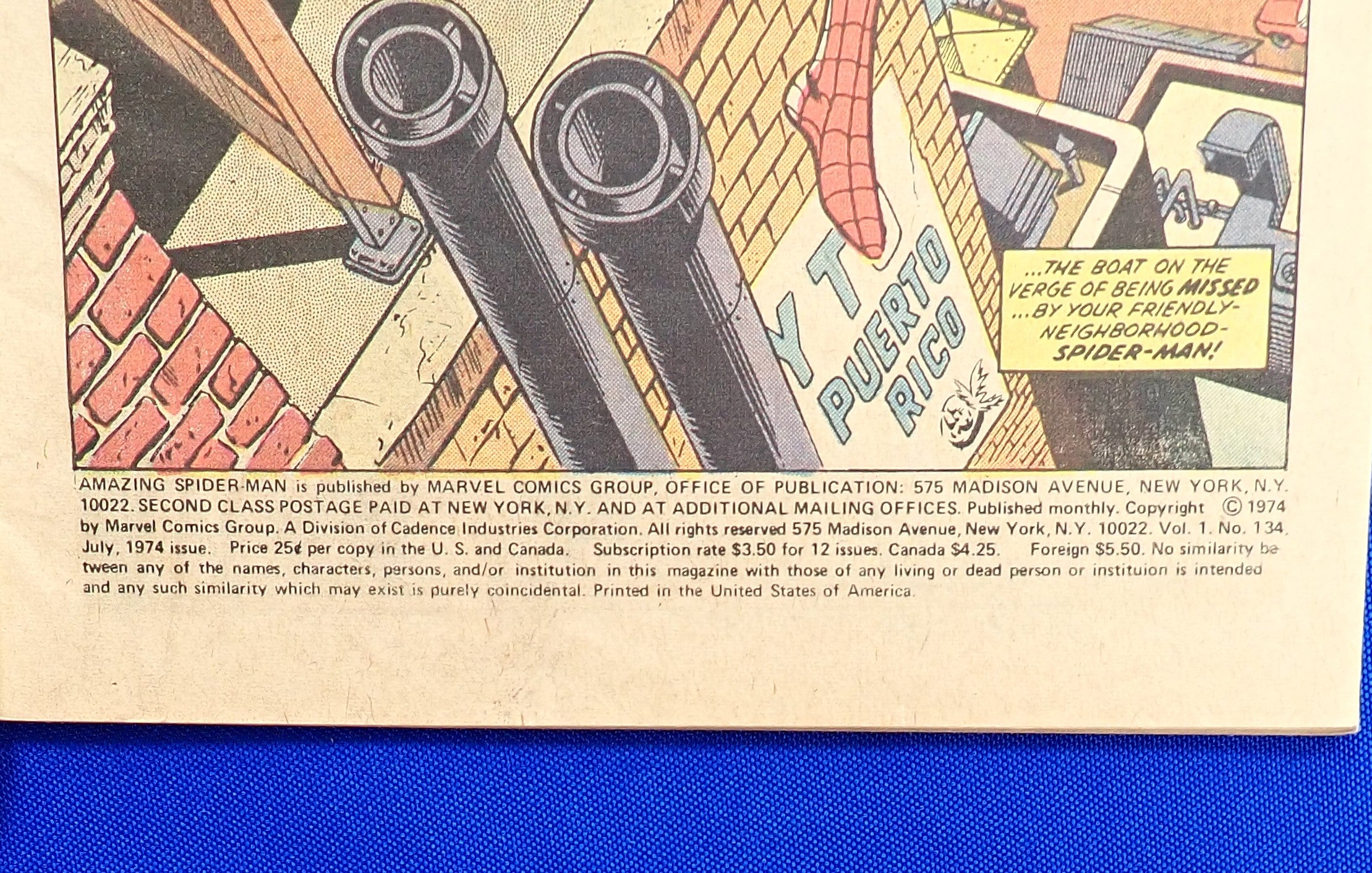 Amazing Spider-Man #134 (1974) - FN (6.0) - 2nd Punisher App.