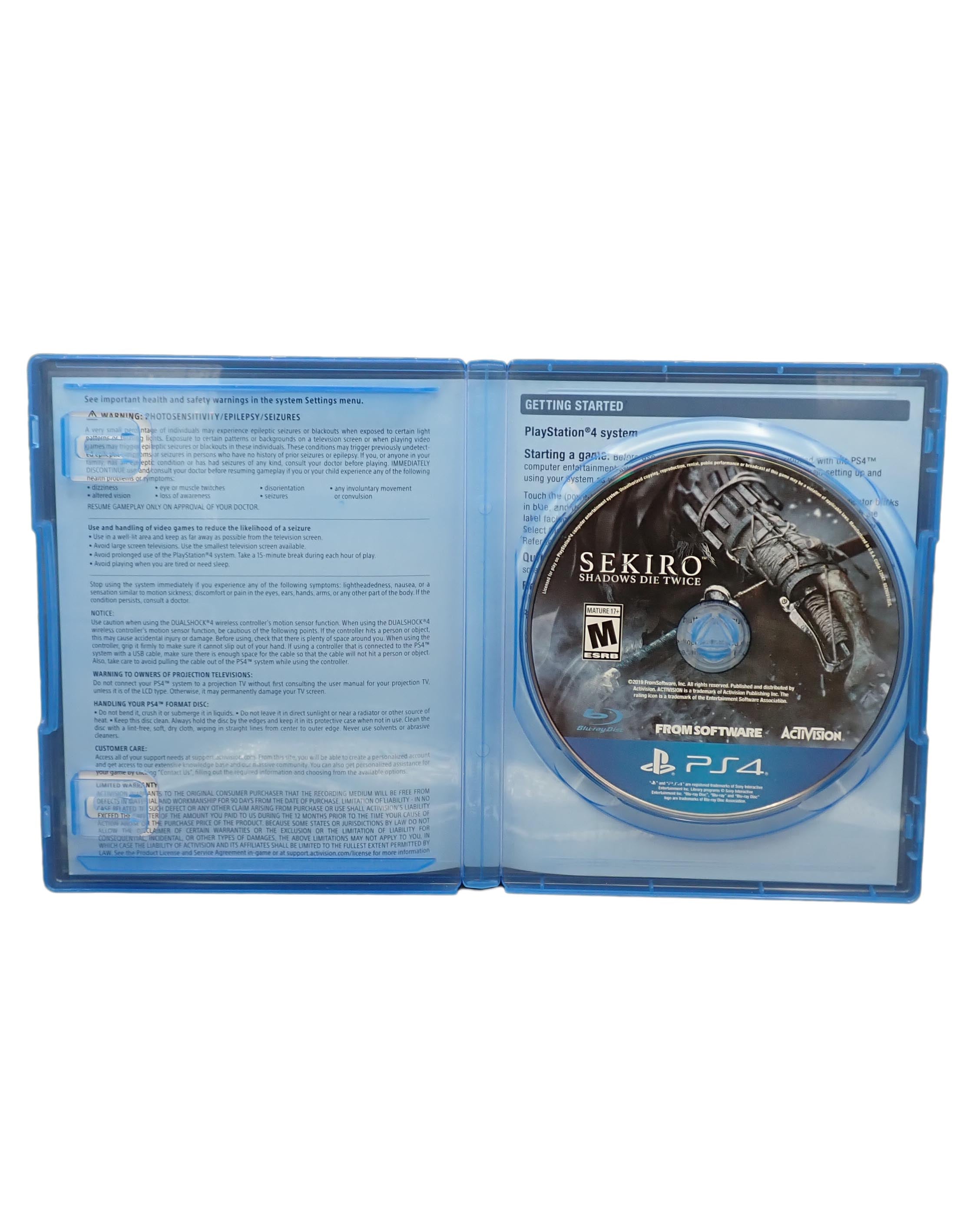 Sekiro: Shadows Die Twice - PS4