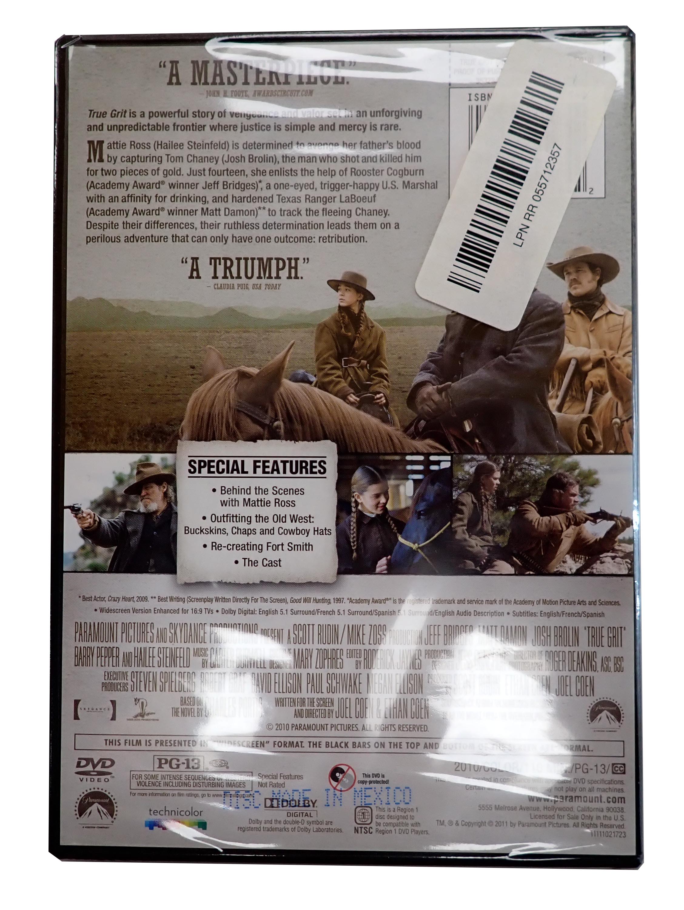 True Grit - SEALED [DVD]