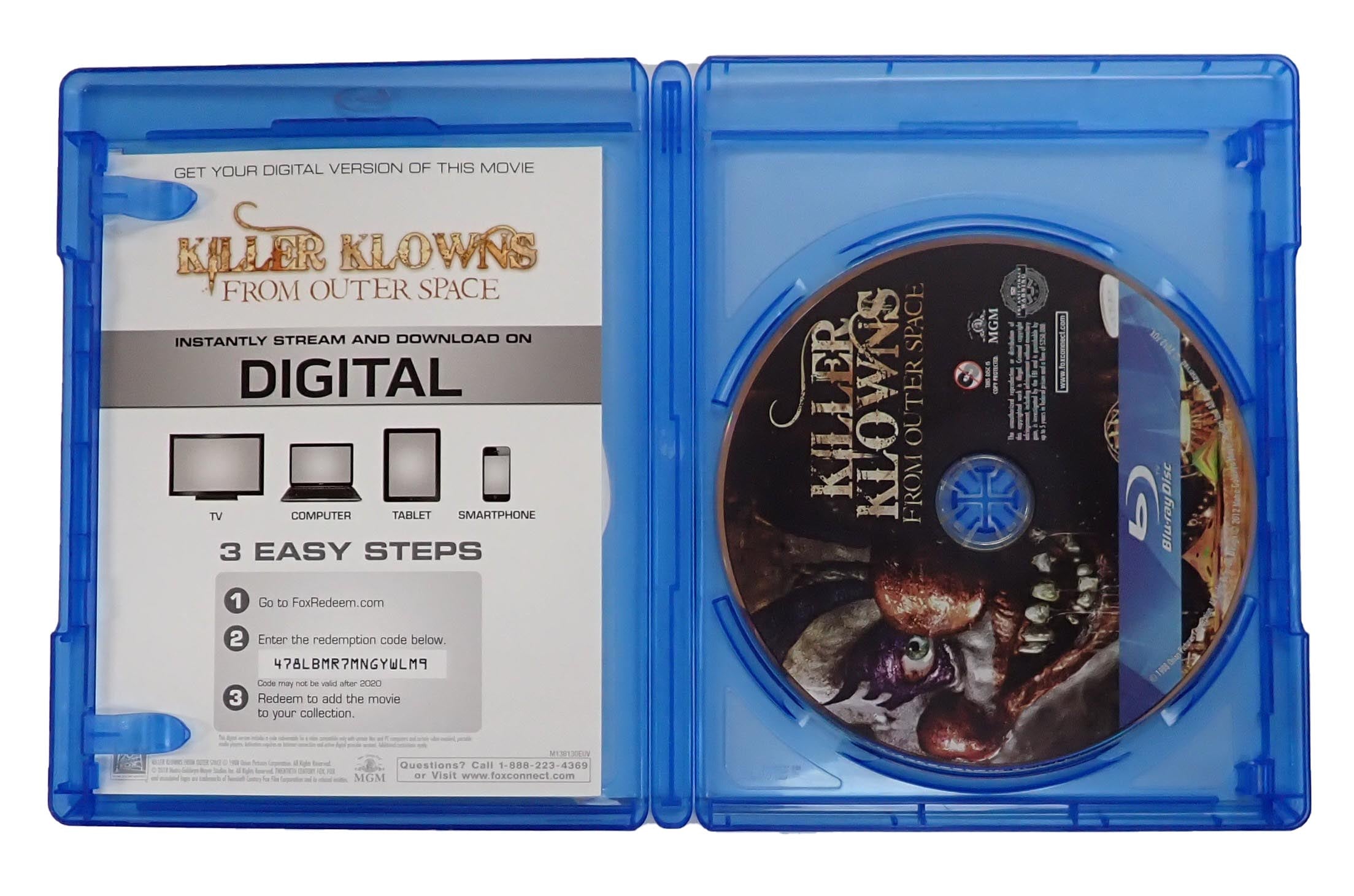 Killer Klowns From Outer Space - [Blu-Ray]