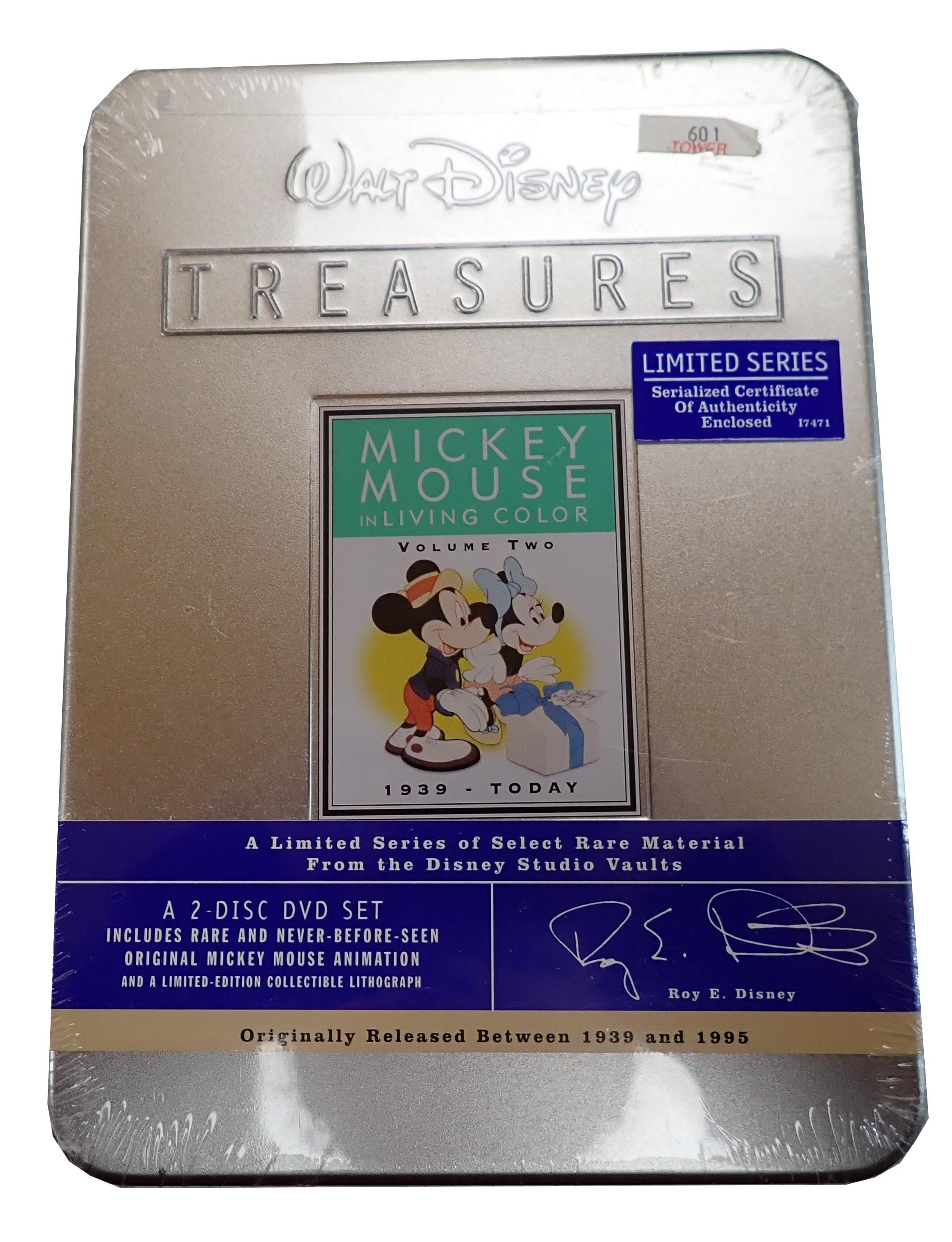 Walt Disney Treasures: Mickey Mouse in Living Color Vol. 2 - SEALED [DVD]