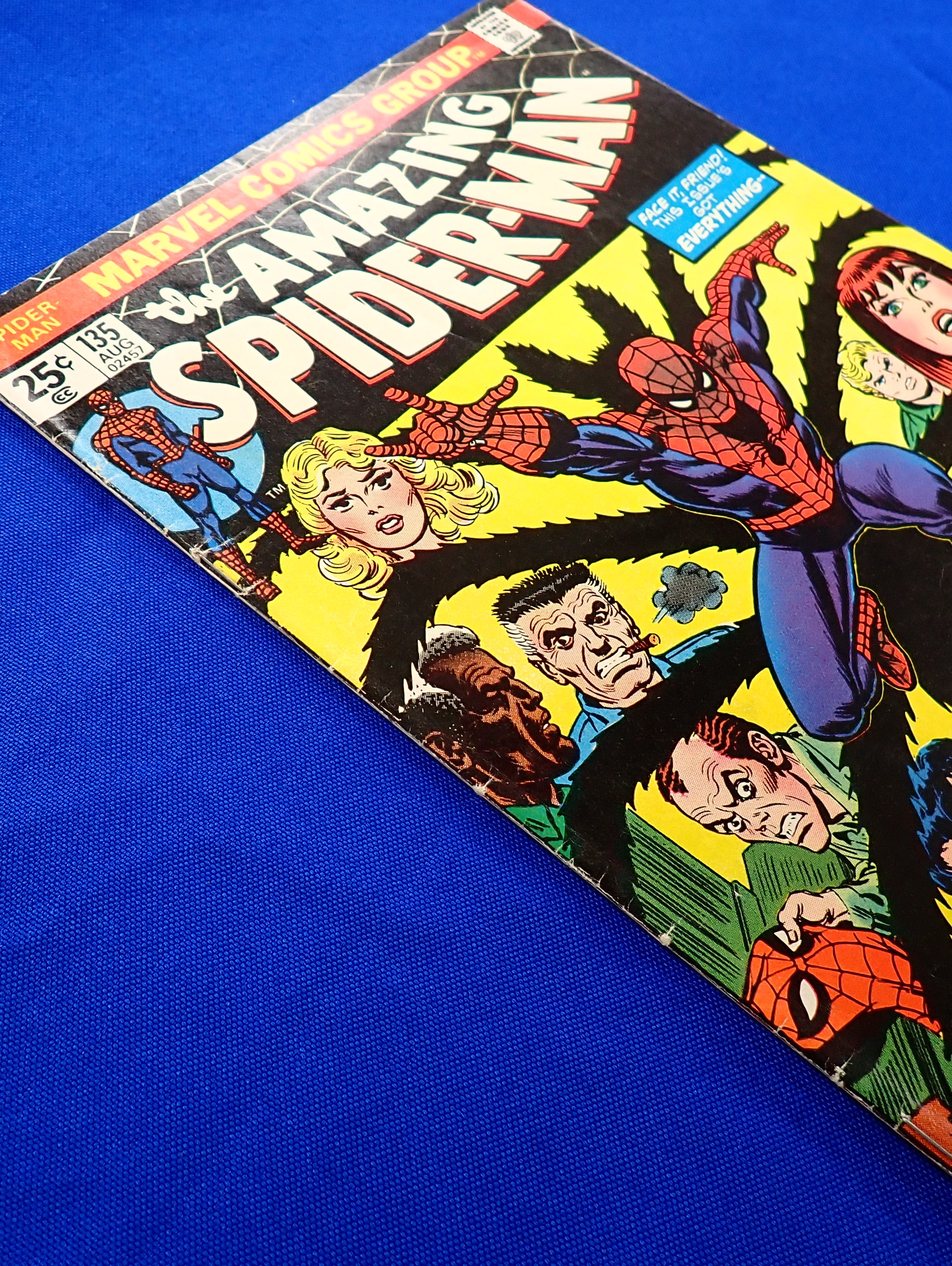 Amazing Spider-Man #135 (1974) - FN+/VF (6.5-7.0) - 3nd Punisher App.