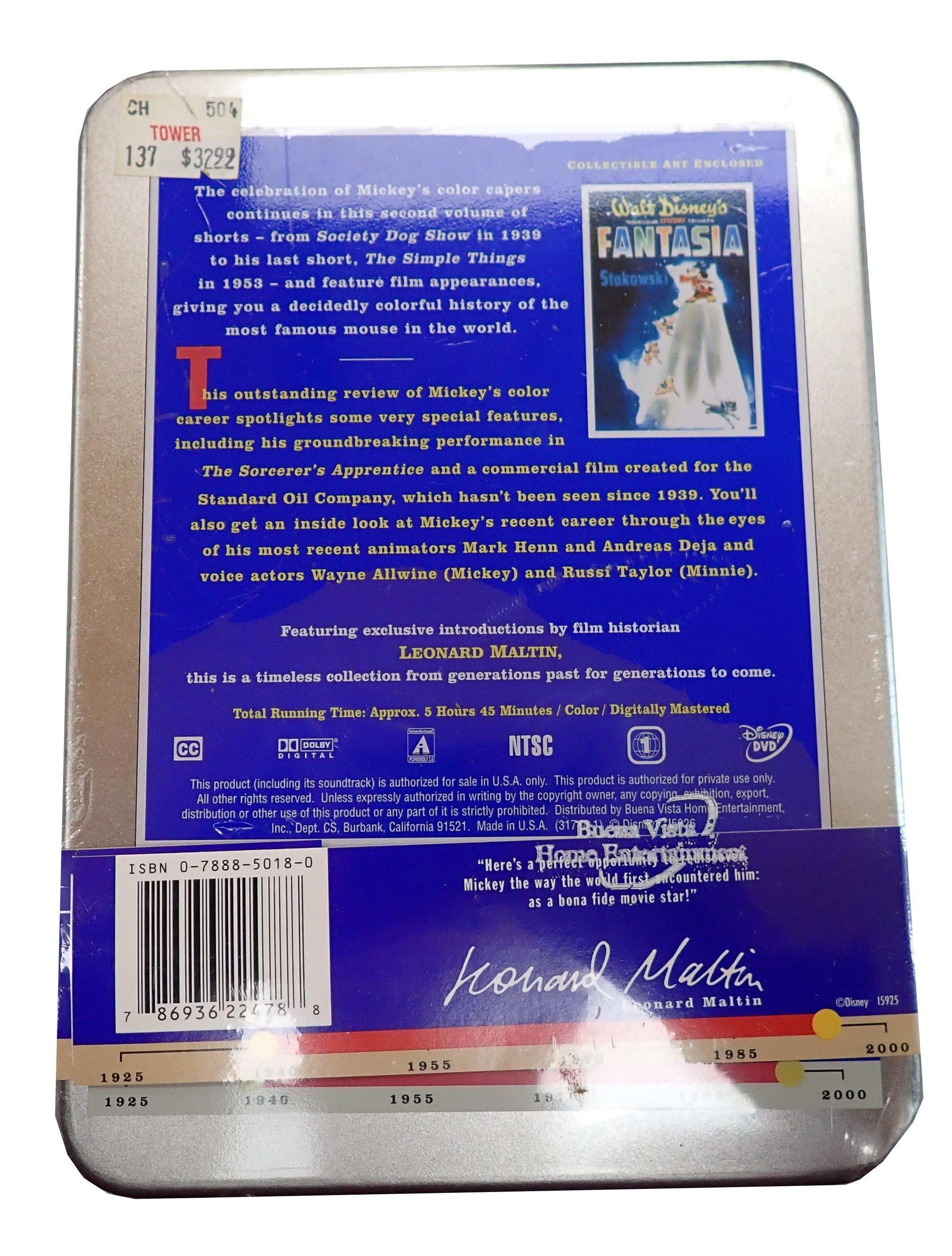 Walt Disney Treasures: Mickey Mouse in Living Color Vol. 2 - SEALED [DVD]