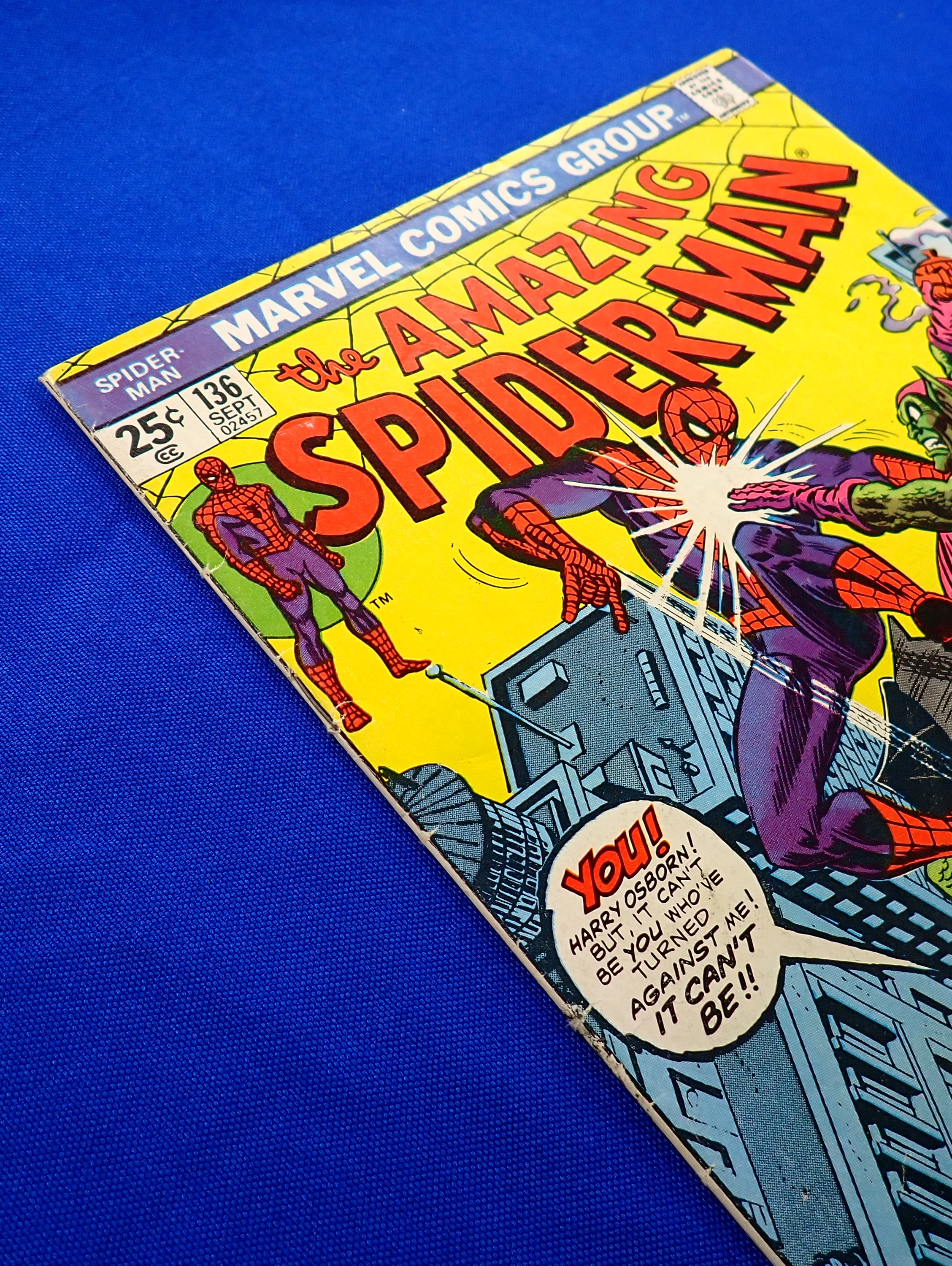Amazing Spider-Man #136 (1974) - VG (4.0) - 1st Harry Osborn as Green Goblin