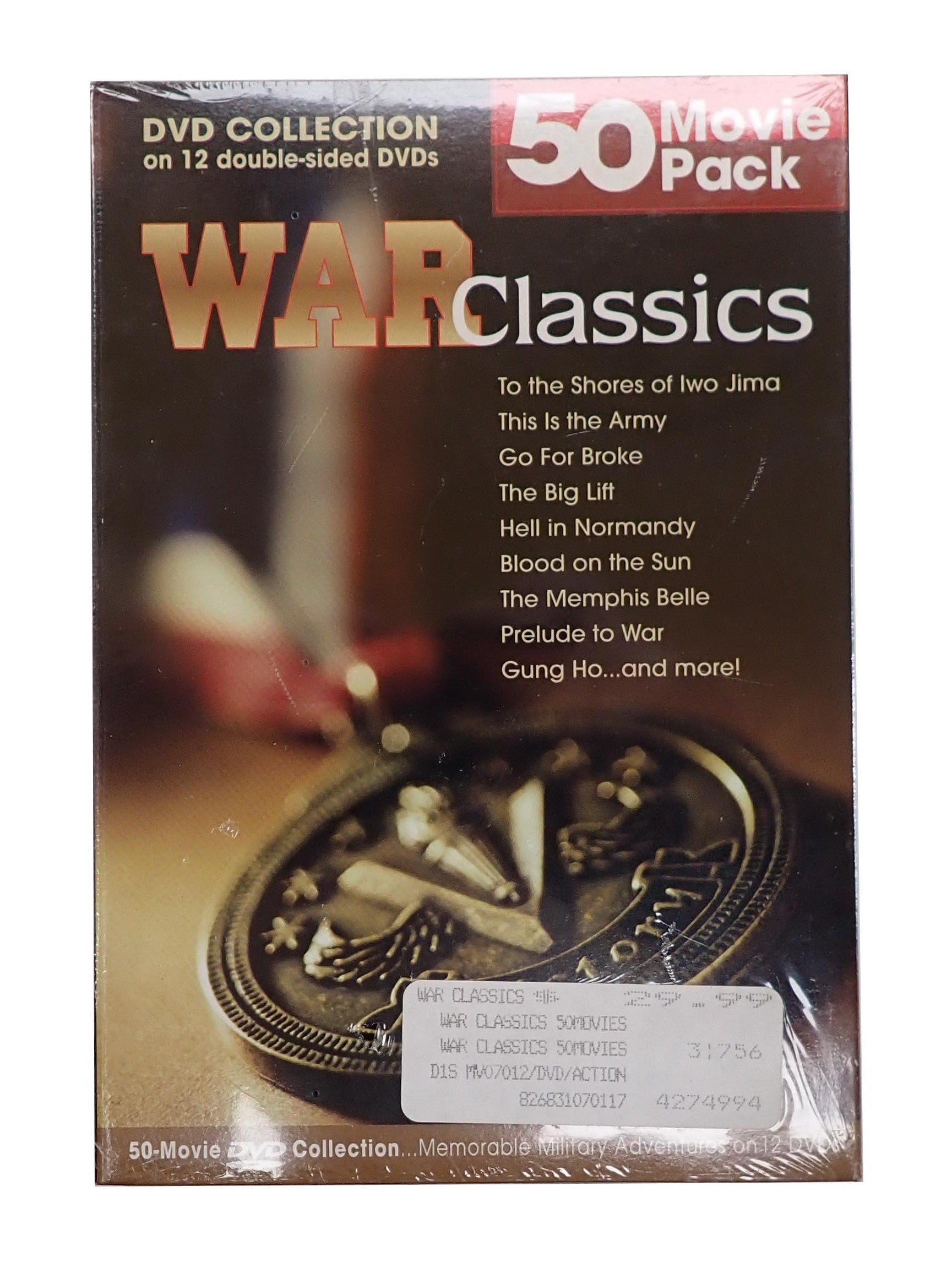 War Classics: 50 Movie Pack - SEALED [DVD]
