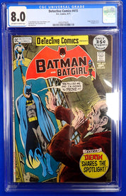 Detective Comics #415 (1971) - CGC 8.0 - Hanging Cover