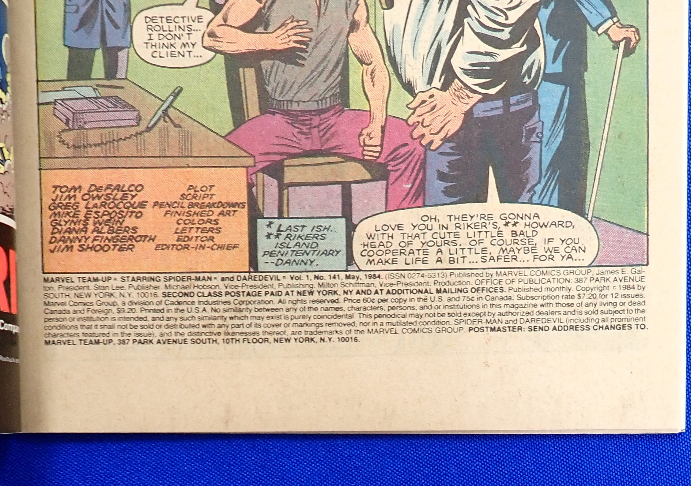 Marvel Team-Up #141 (1984) - VF+/NM (8.5-9.0) - 2nd App. Black Costume
