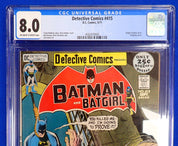 Detective Comics #415 (1971) - CGC 8.0 - Hanging Cover