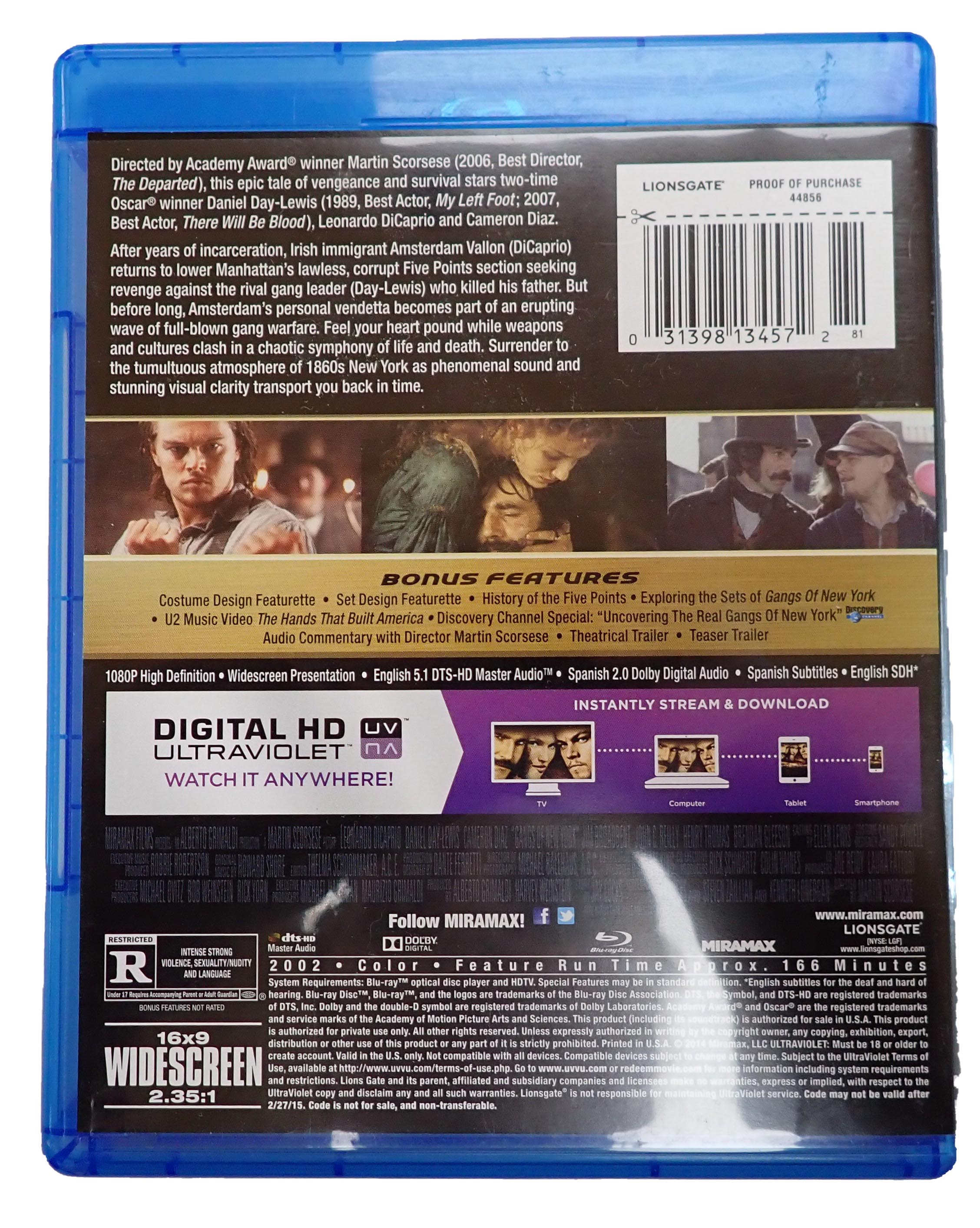 Gangs of New York - [Blu-Ray]