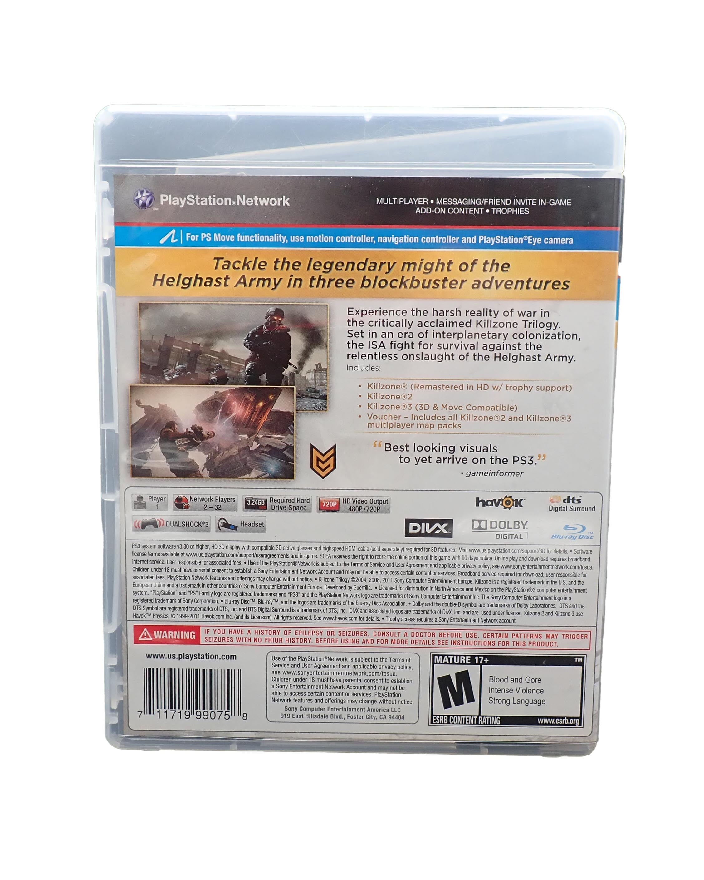 Killzone Trilogy - PS3