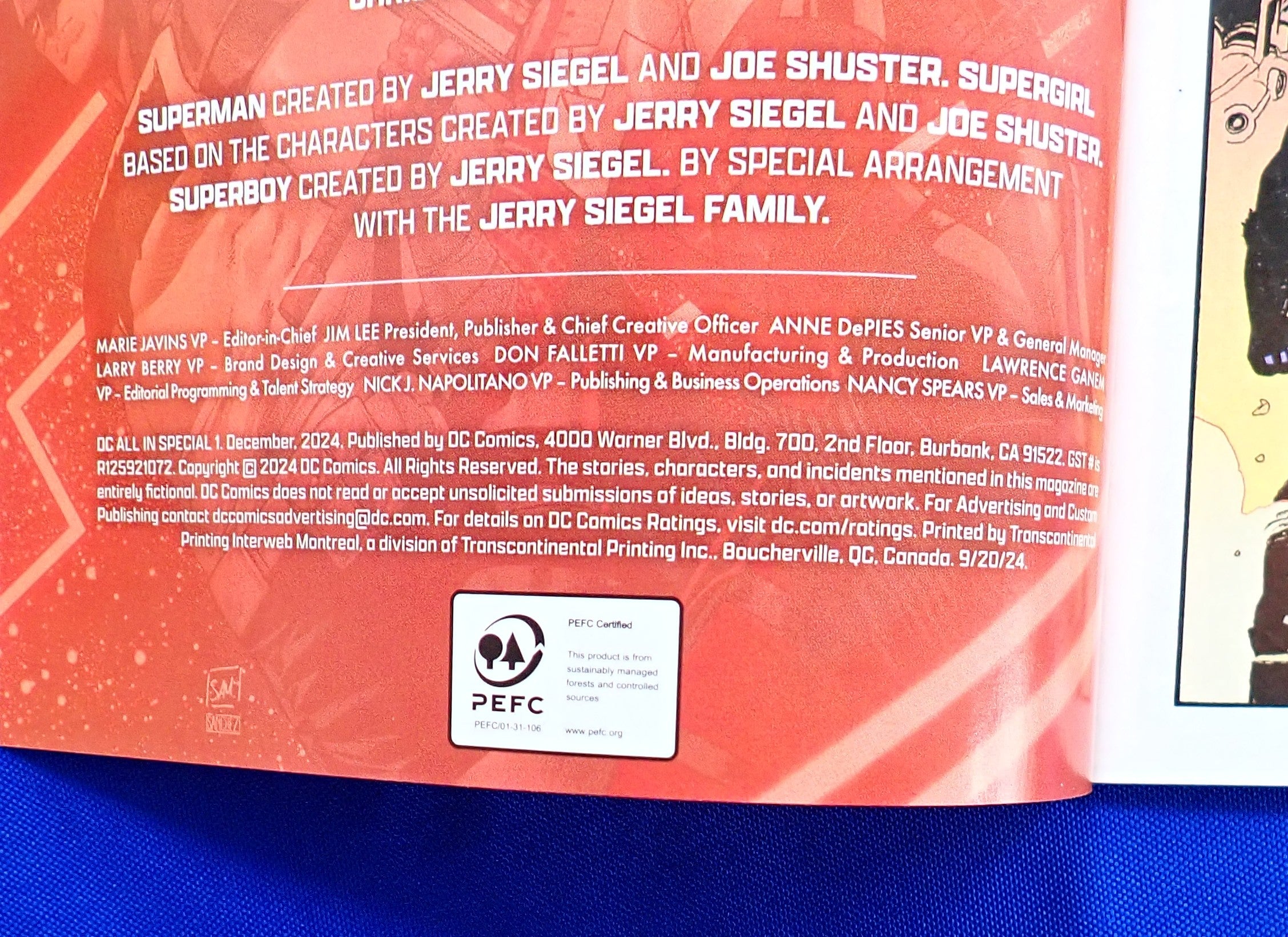 All In Special #1 (2024) - NM- (9.2) - Intro to Absolute Universe & Characters
