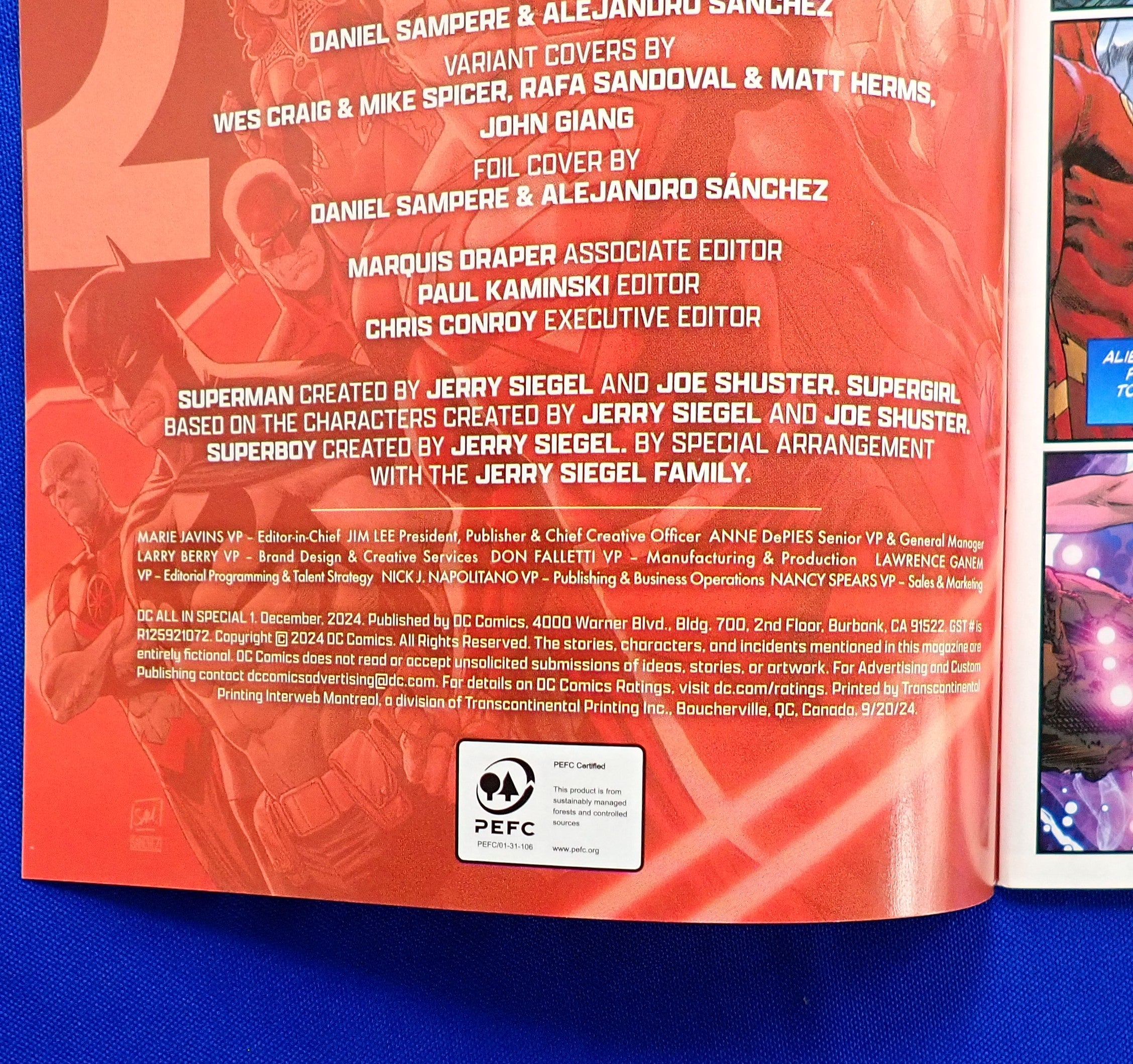 All In Special #1 (2024) - NM- (9.2) - Intro to Absolute Universe & Characters