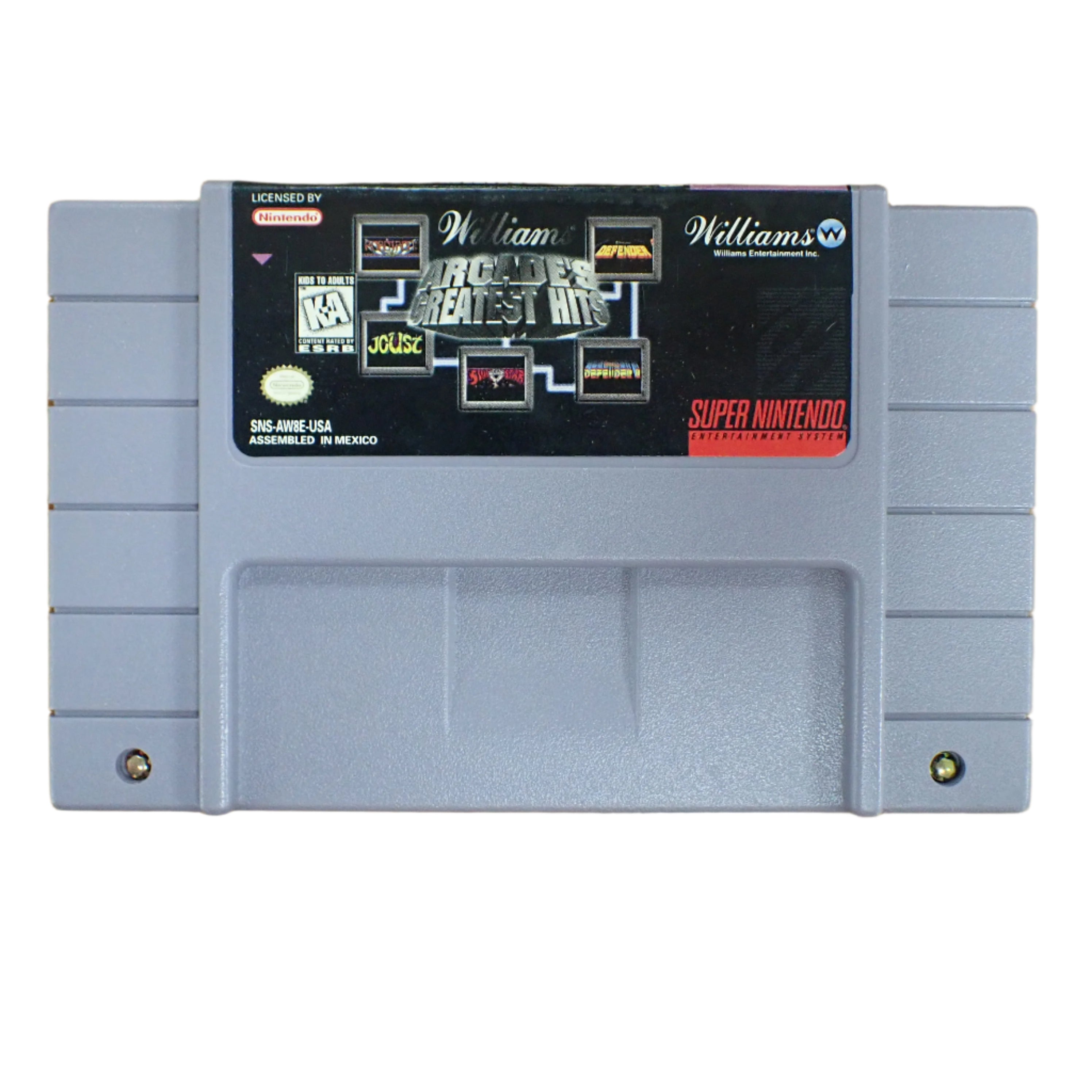 William's Arcade's Greatest Hits - SNES