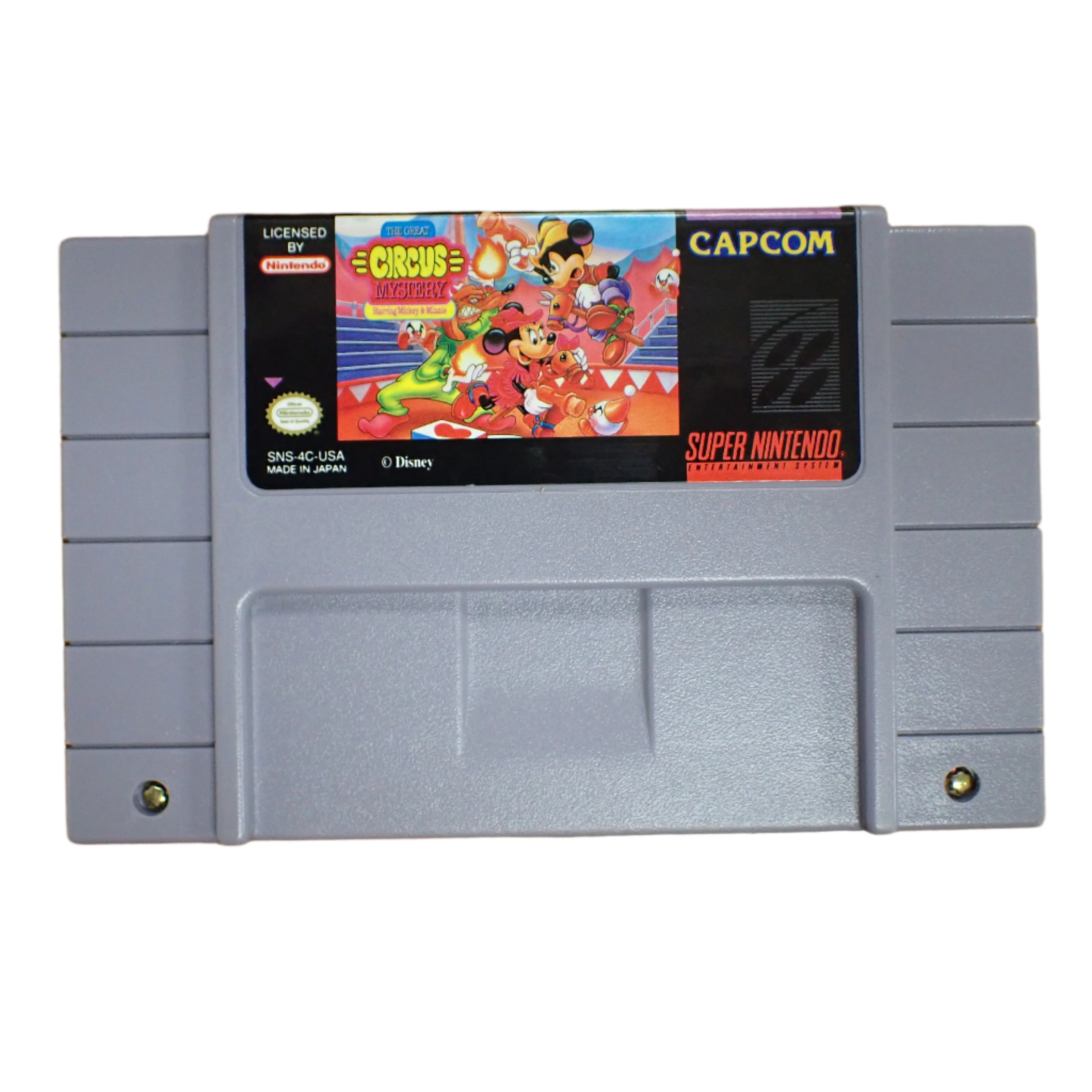 The Great Circus Mystery Starring Mickey & Minnie - SNES