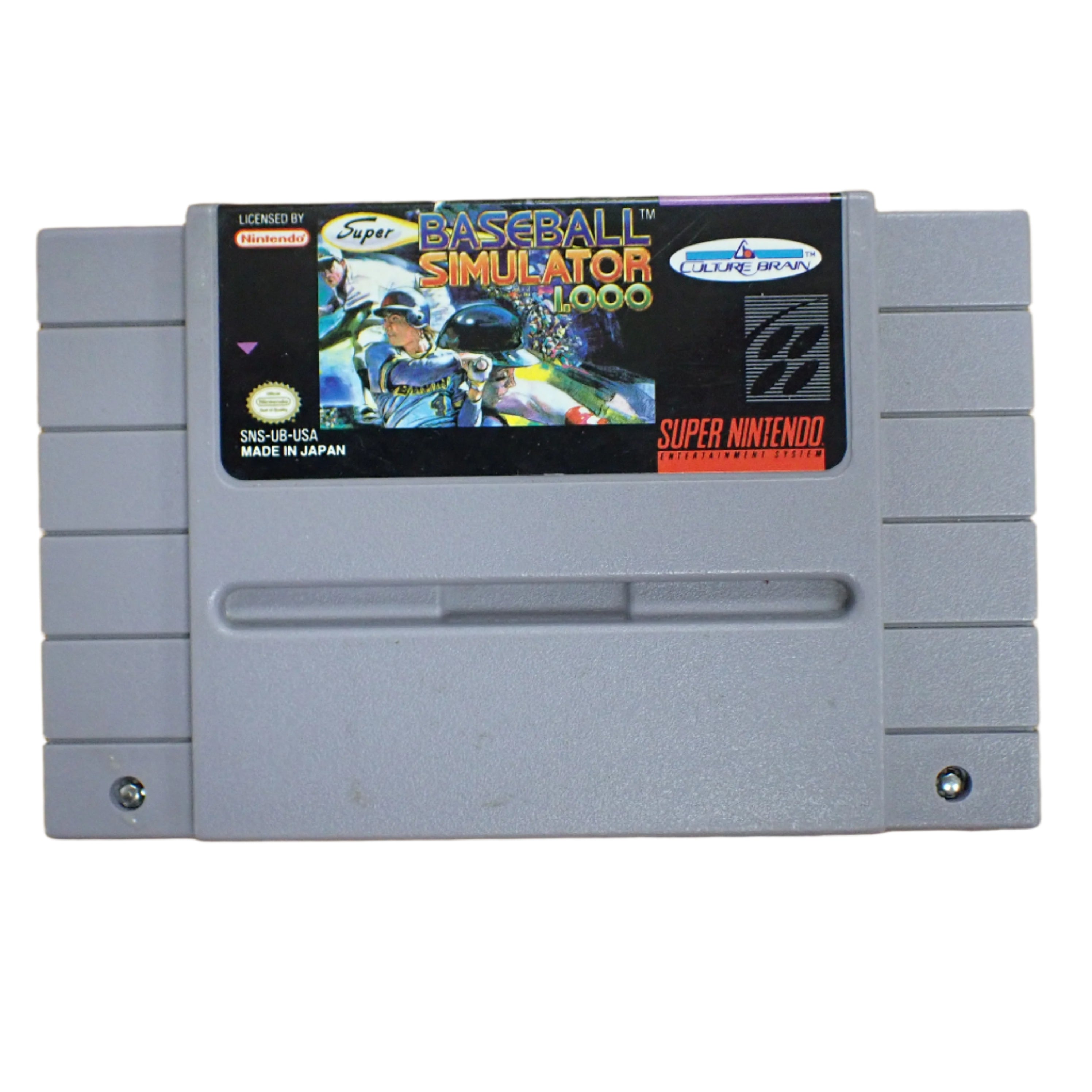 Baseball Simulator 1000 - SNES