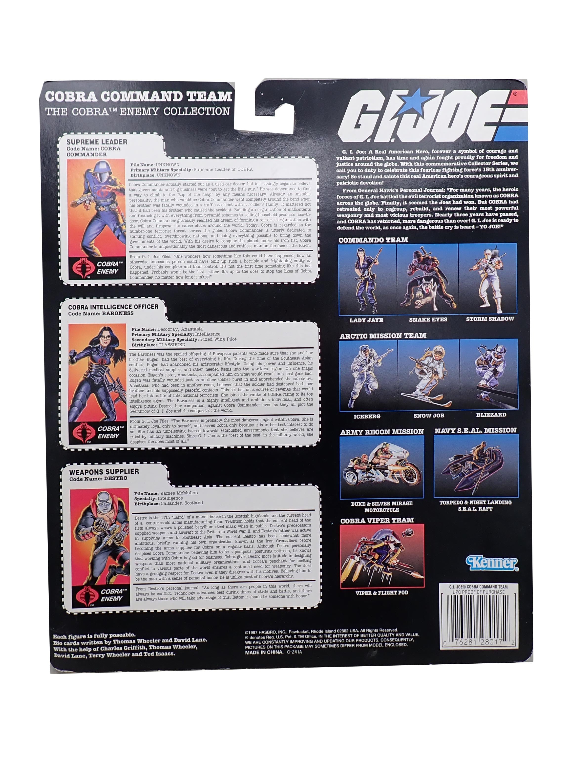 G.I. Joe - Cobra Command Team: The Cobra Enemy Collection [Pre-Owned]
