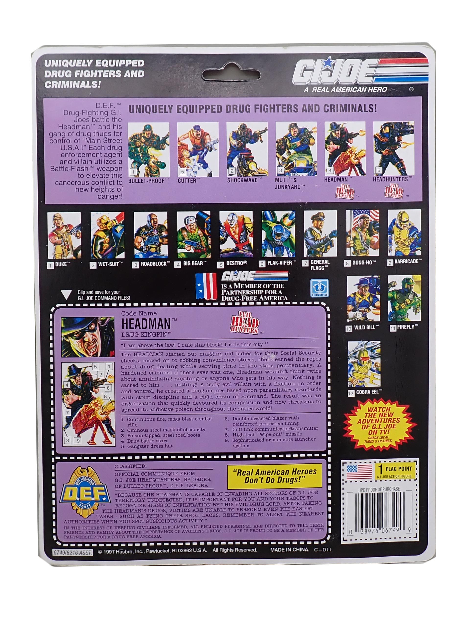 Headman - G.I. Joe: Evil Head Hunters - [Pre-Owned]